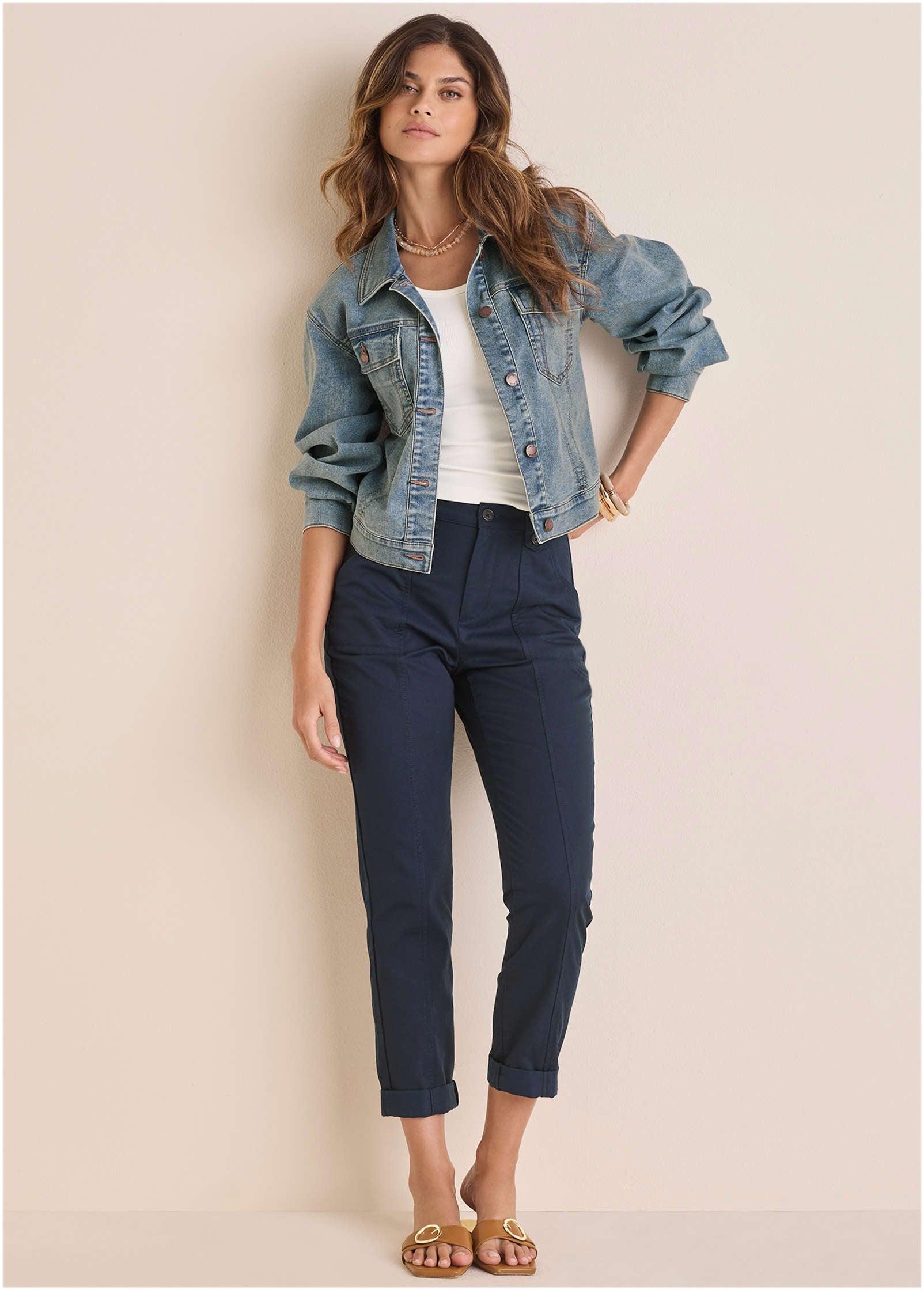 Core Denim Jacket - Light Wash Product Image