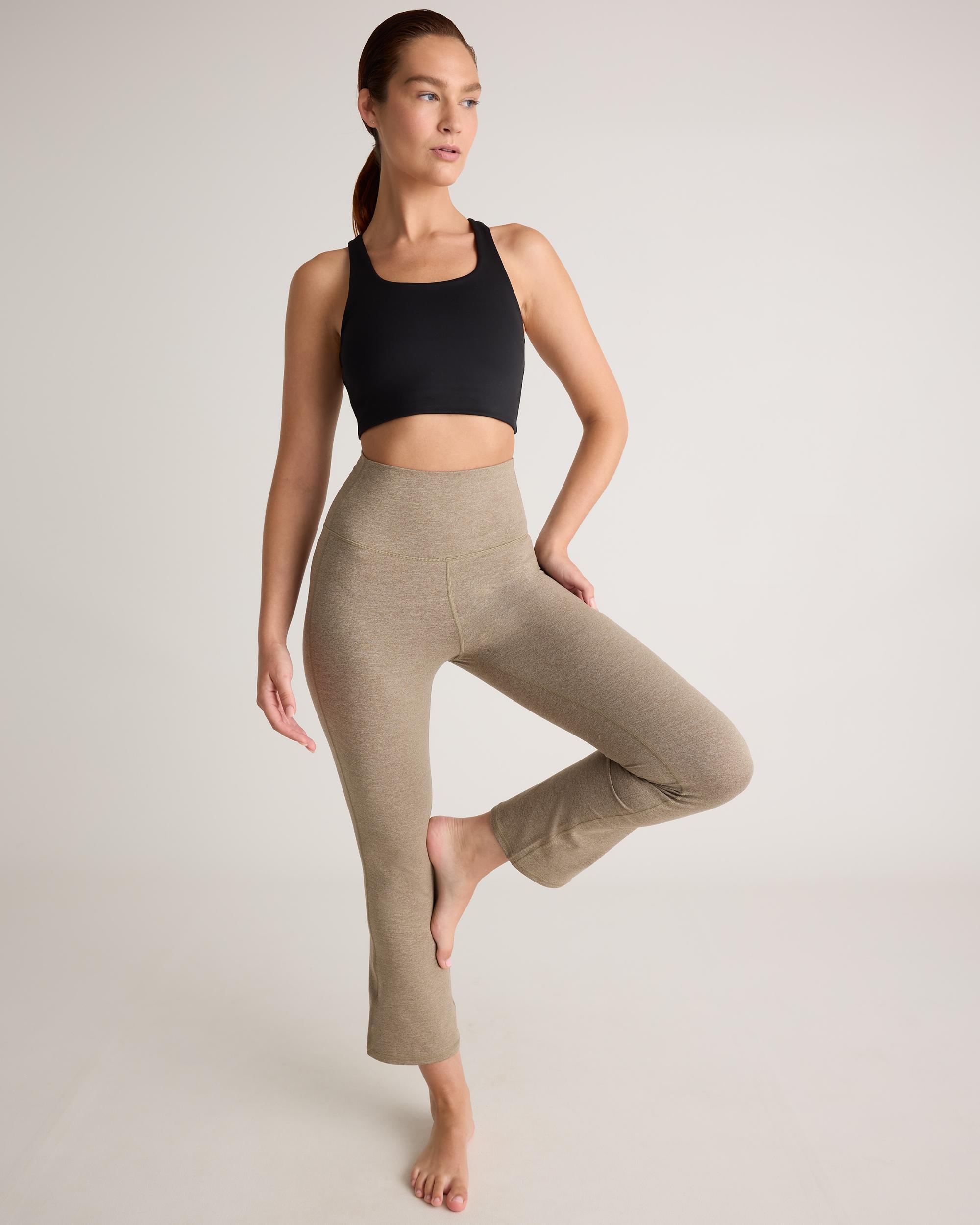 Quince | Women's Ultra-Soft Cropped Bootcut Pants Size XL, Polyester Product Image