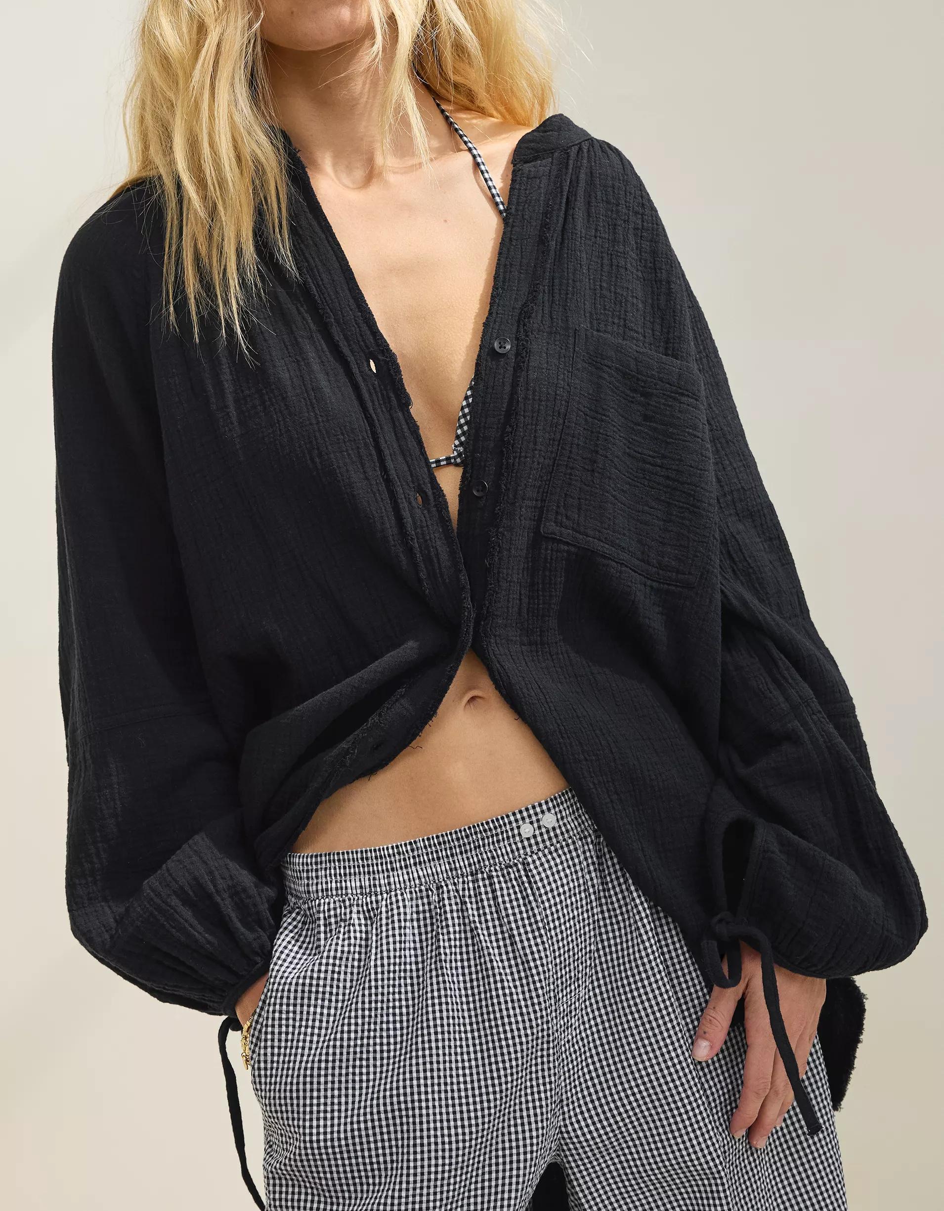 Aerie Daybreak Coverup Shirt Women's Product Image