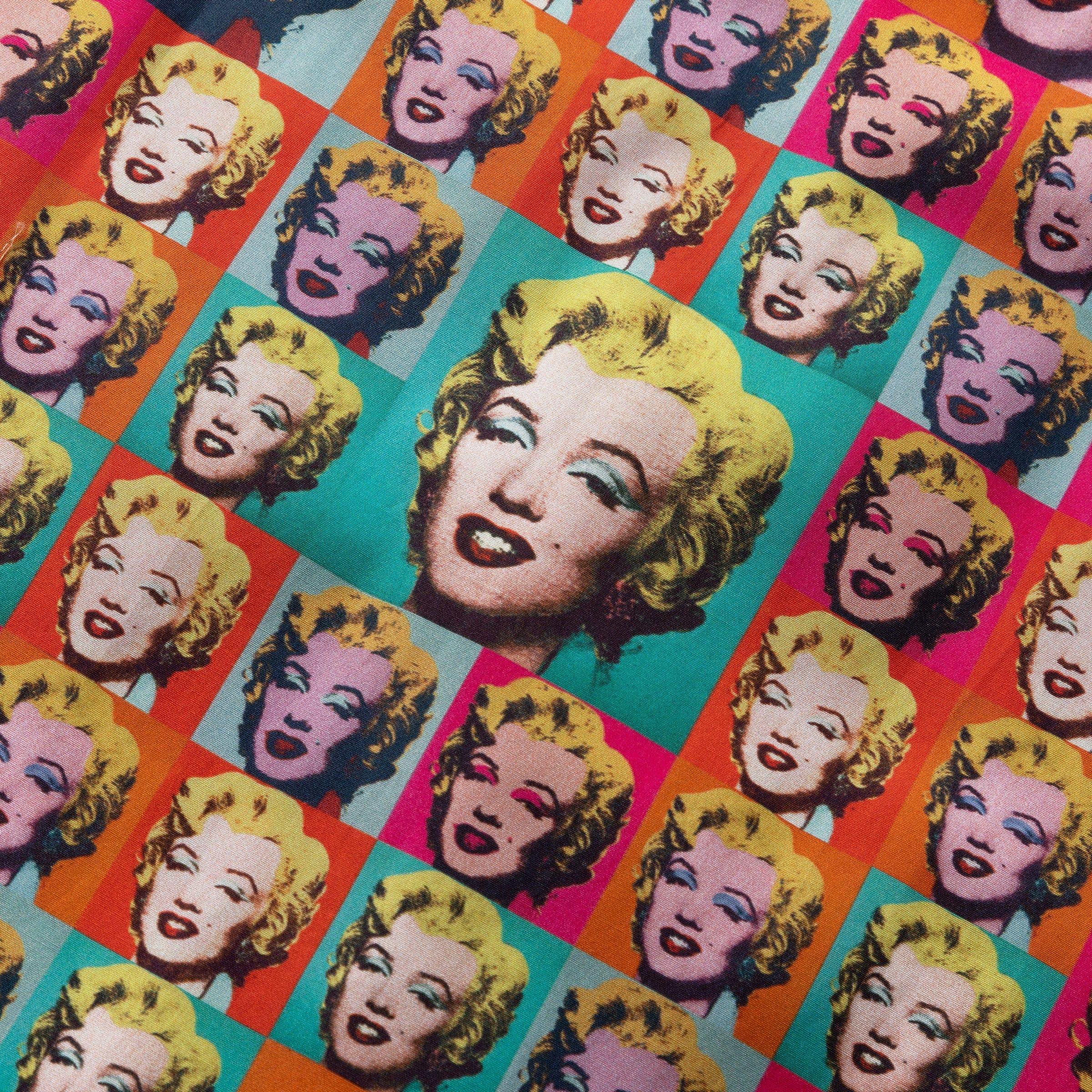 X ANDY WARHOL MARILYN MONROE GRAPHIC PRINT SHIRT Product Image