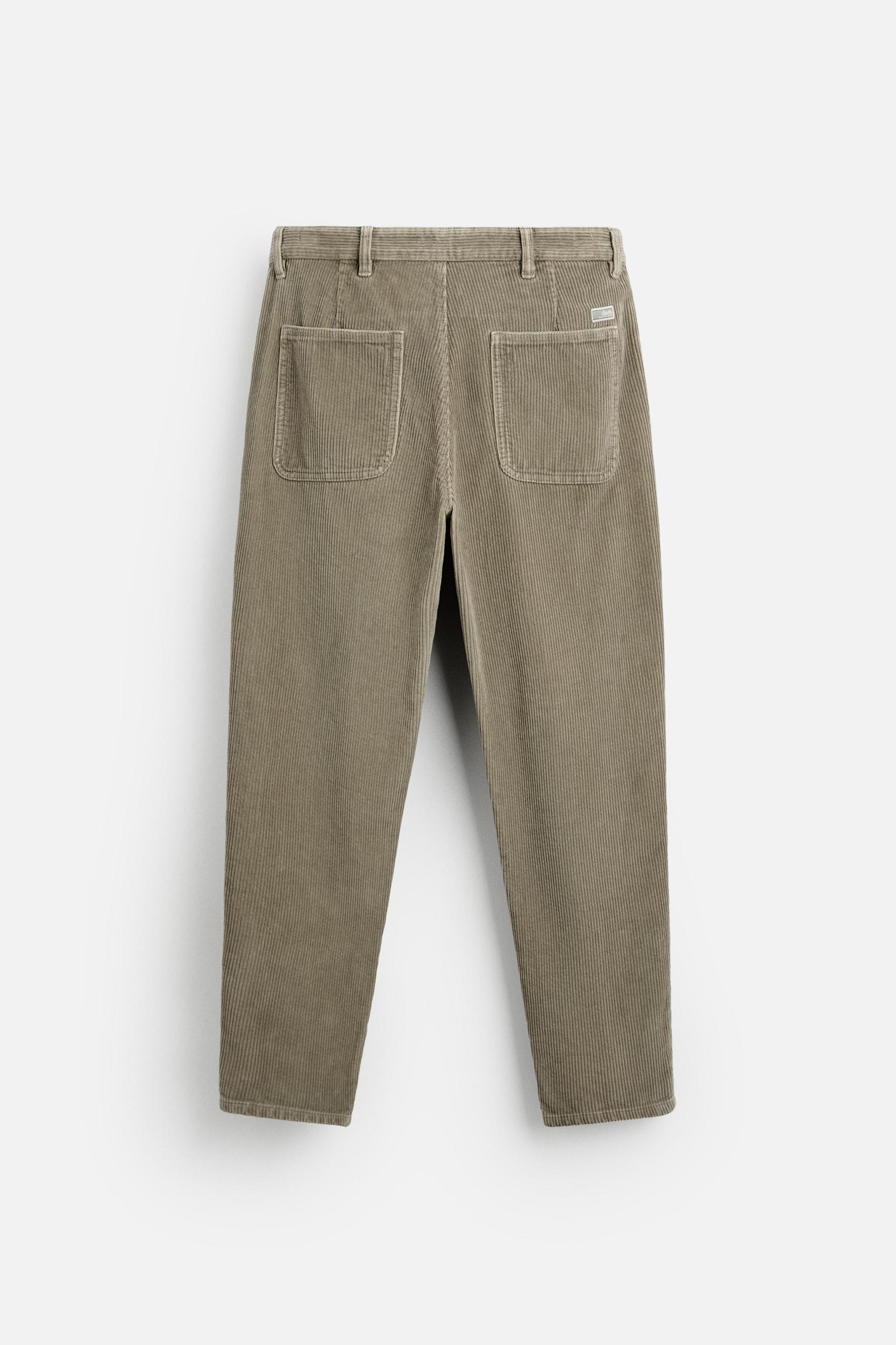 TAPERED CORDUROY PANTS Product Image