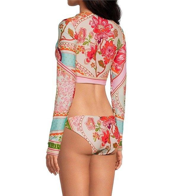 Maaji Flirt Floral Groove Reversible Classic Swim Bottom Product Image