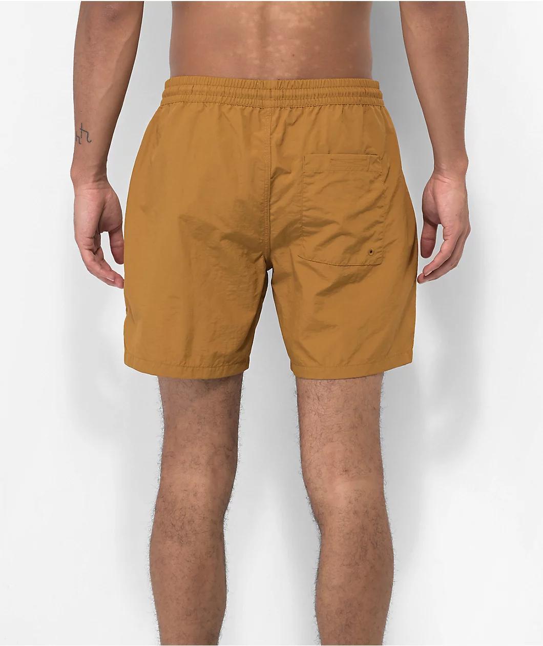 Empyre Floater Dark Khaki Board Shorts Product Image