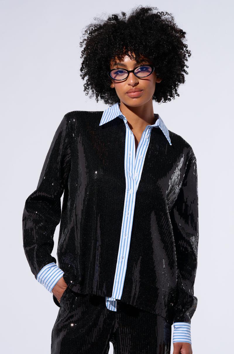 TRUE STORY SEQUIN PANT Product Image