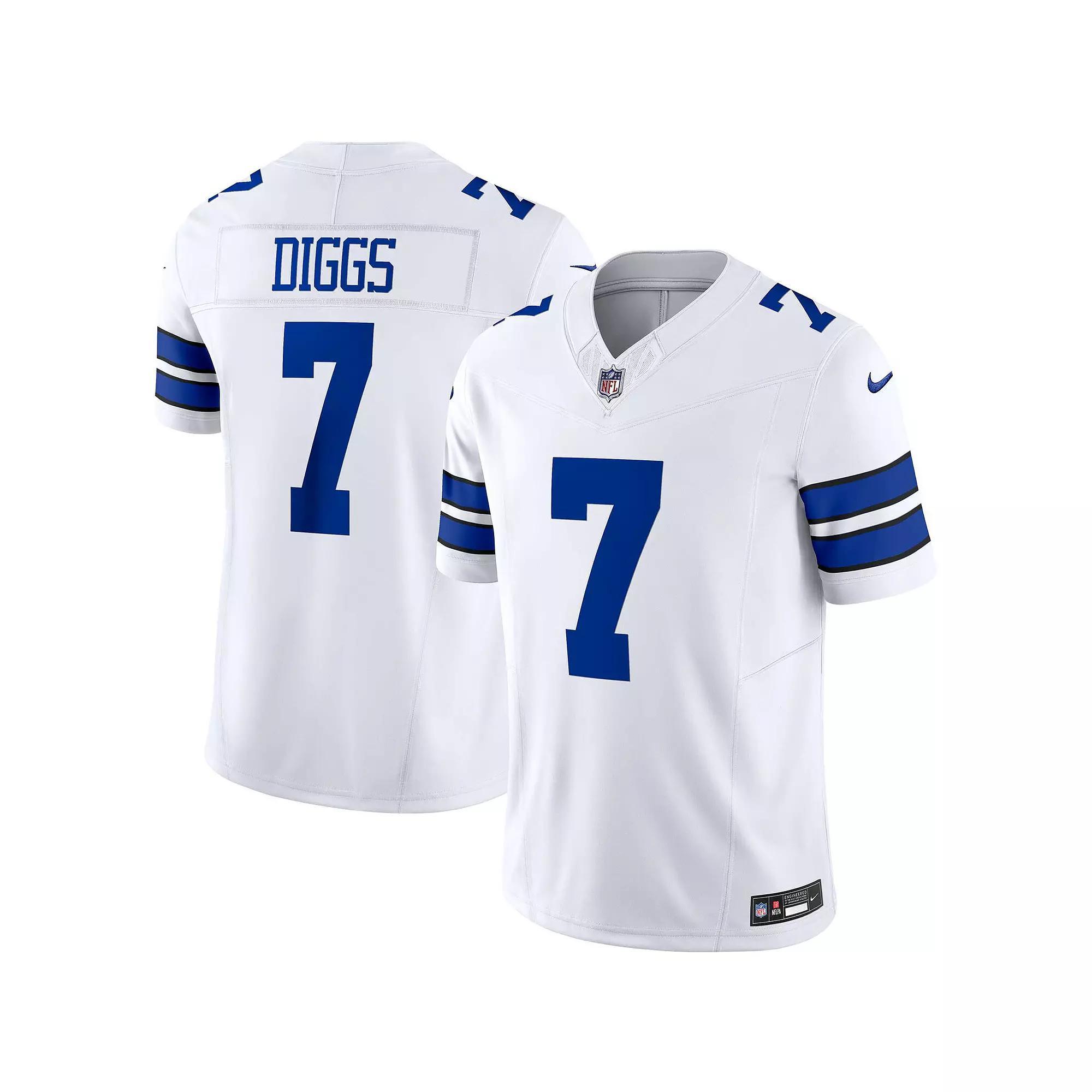 Men's Nike Trevon Diggs White Dallas Cowboys Vapor F.U.S.E. Limited Jersey, Size: 3XL Product Image