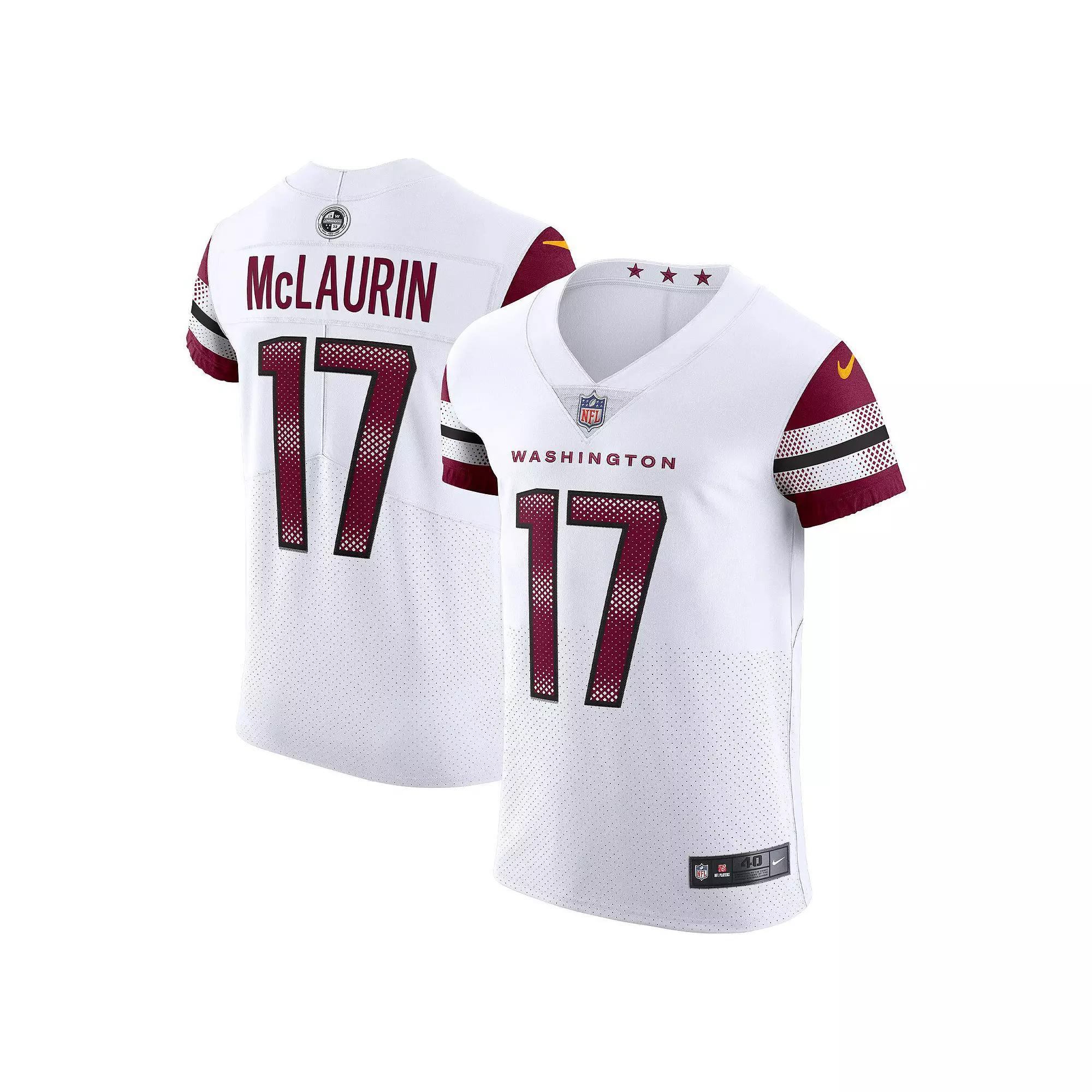 Men's Nike Terry McLaurin White Washington Commanders Vapor Elite Jersey, Size: 52, Wft White Product Image