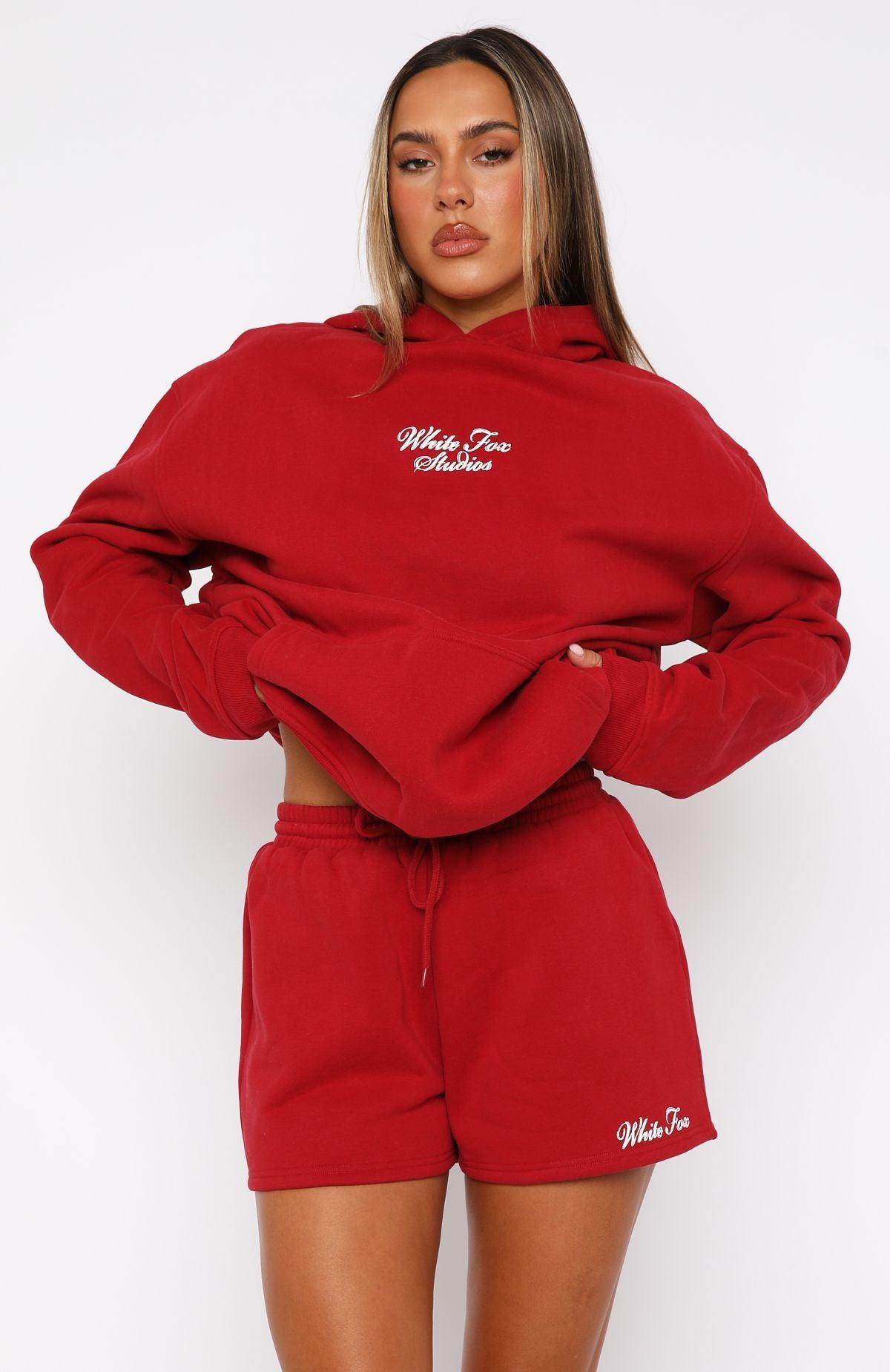 13th Avenue Lounge Shorts Red Product Image