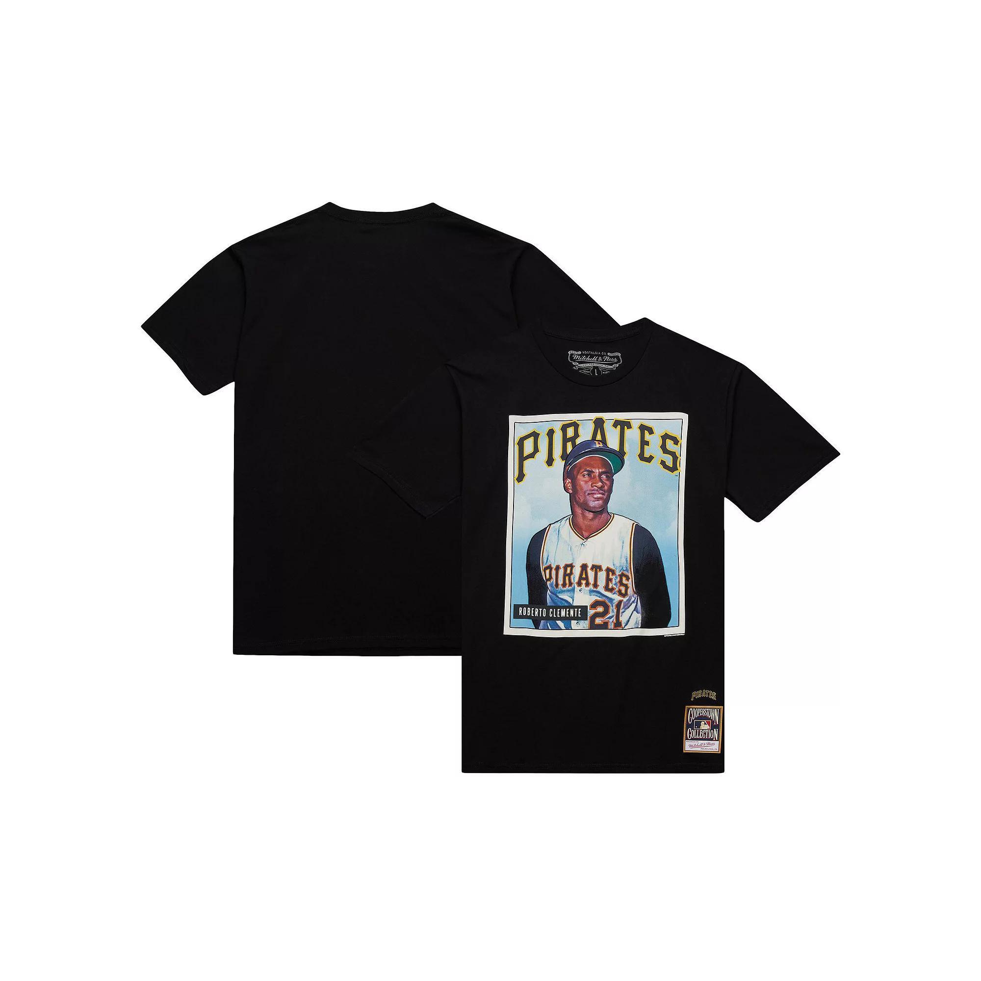 Mens Mitchell & Ness Roberto Clemente Pittsburgh Pirates Cooperstown Collection Collectors Connection T-Shirt Product Image