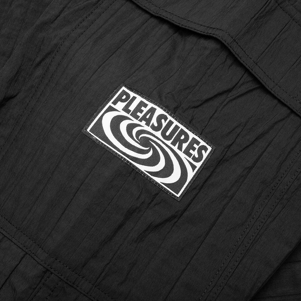 Rescue Pleated Cargo Pants - Black Male Product Image