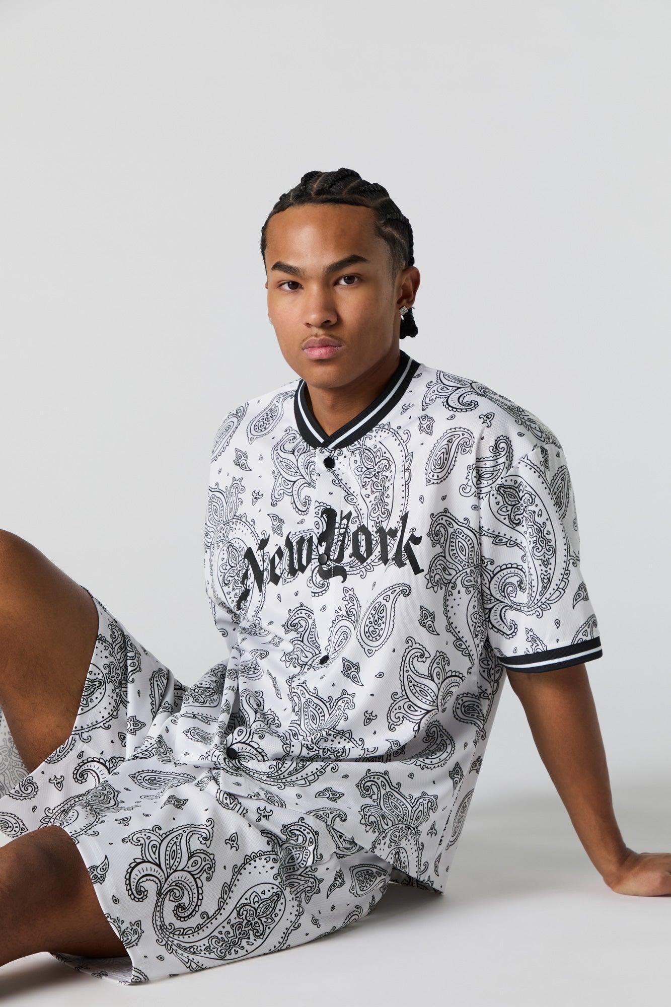 Printed Mesh Jersey Male Product Image