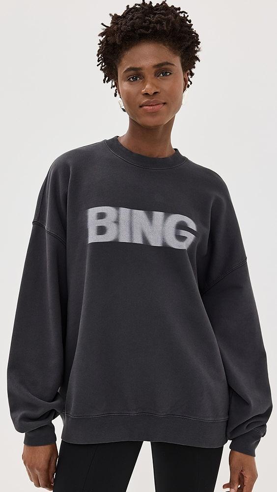 ANINE BING Miles Blur Sweatshirt | Shopbop Product Image