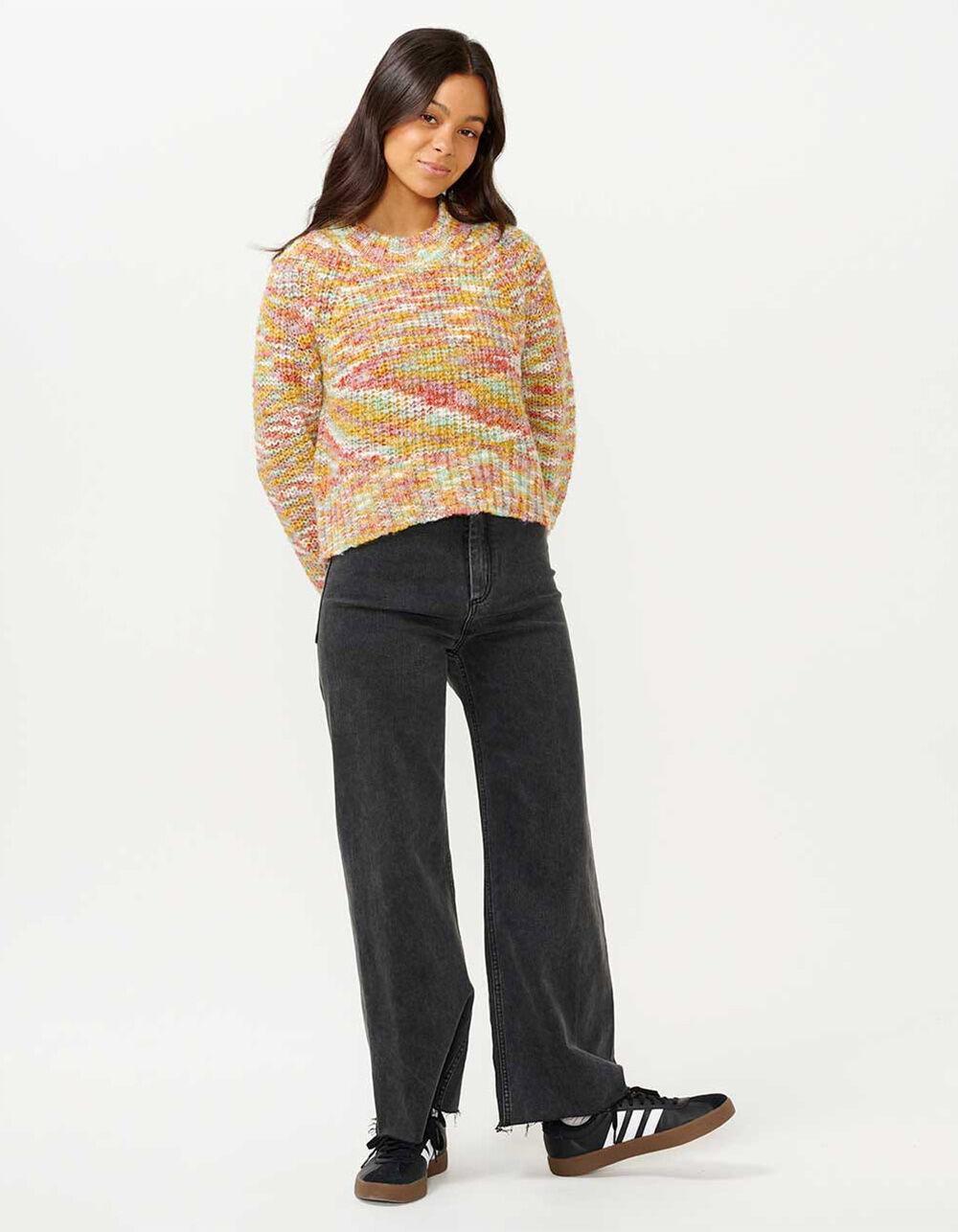 RIP CURL Beach Party Womens Sweater - PINK COMBO Product Image