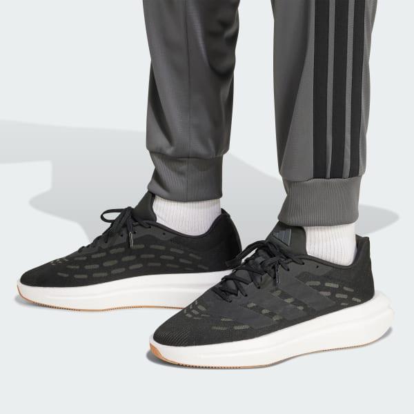 Men's adidas 3-Stripes Tricot Tapered Track Pants, Size: Small, Black Product Image