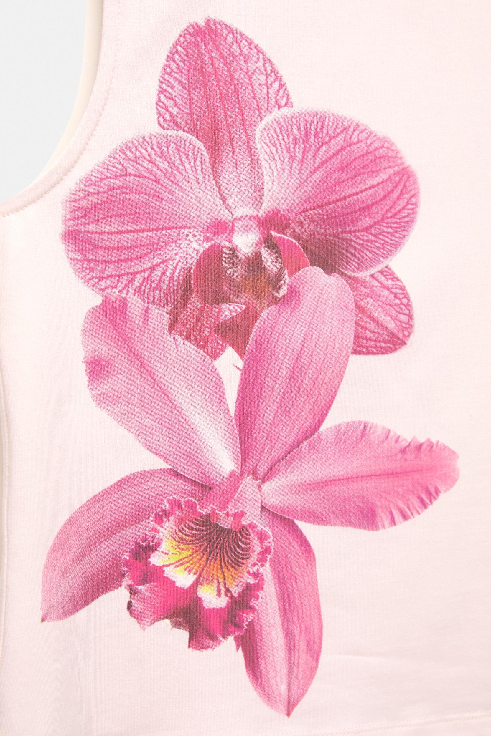 Orchid graphic tank top Product Image
