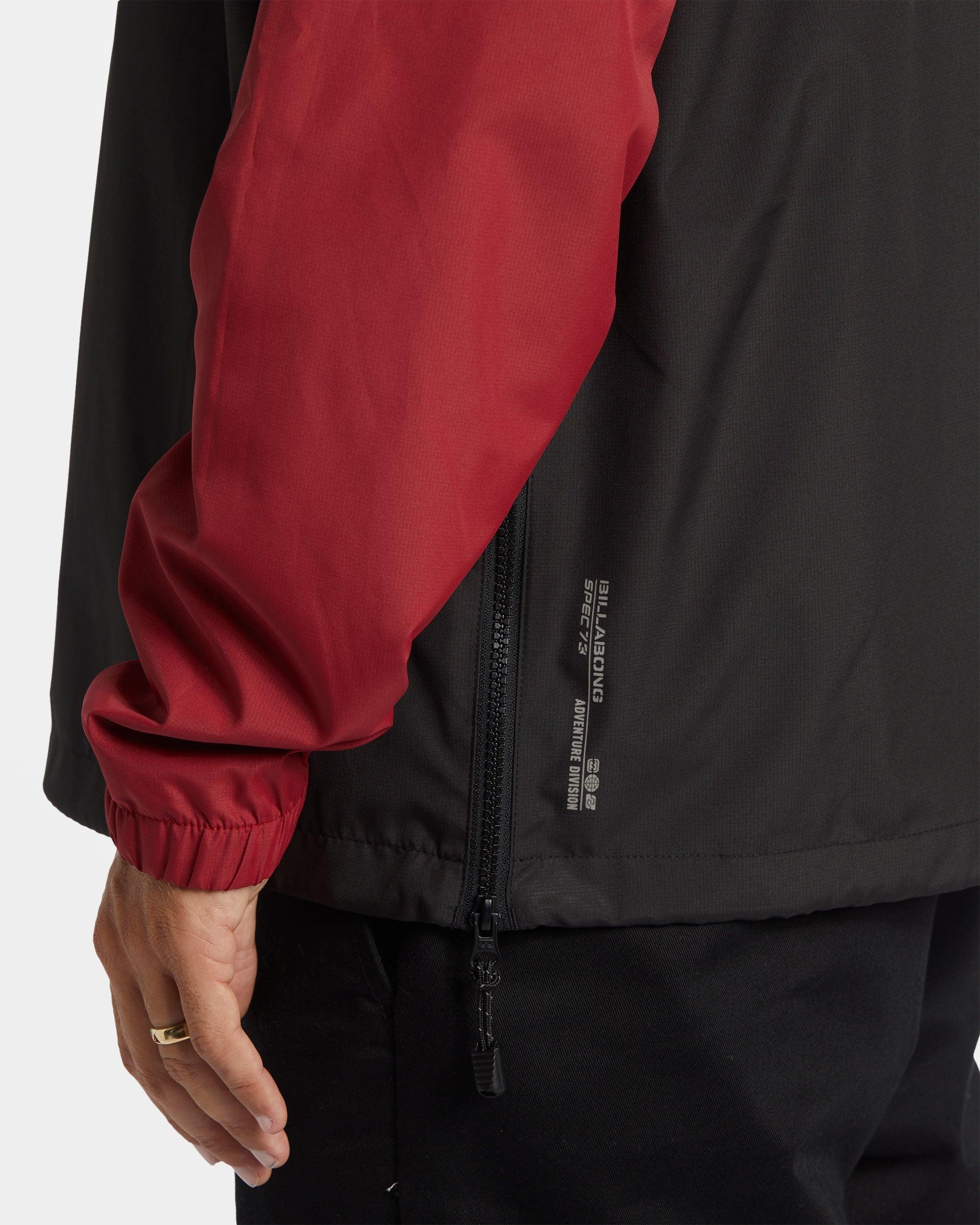 Spec 73 Windswell Half-Zip Windbreaker - Dusty Red Male Product Image