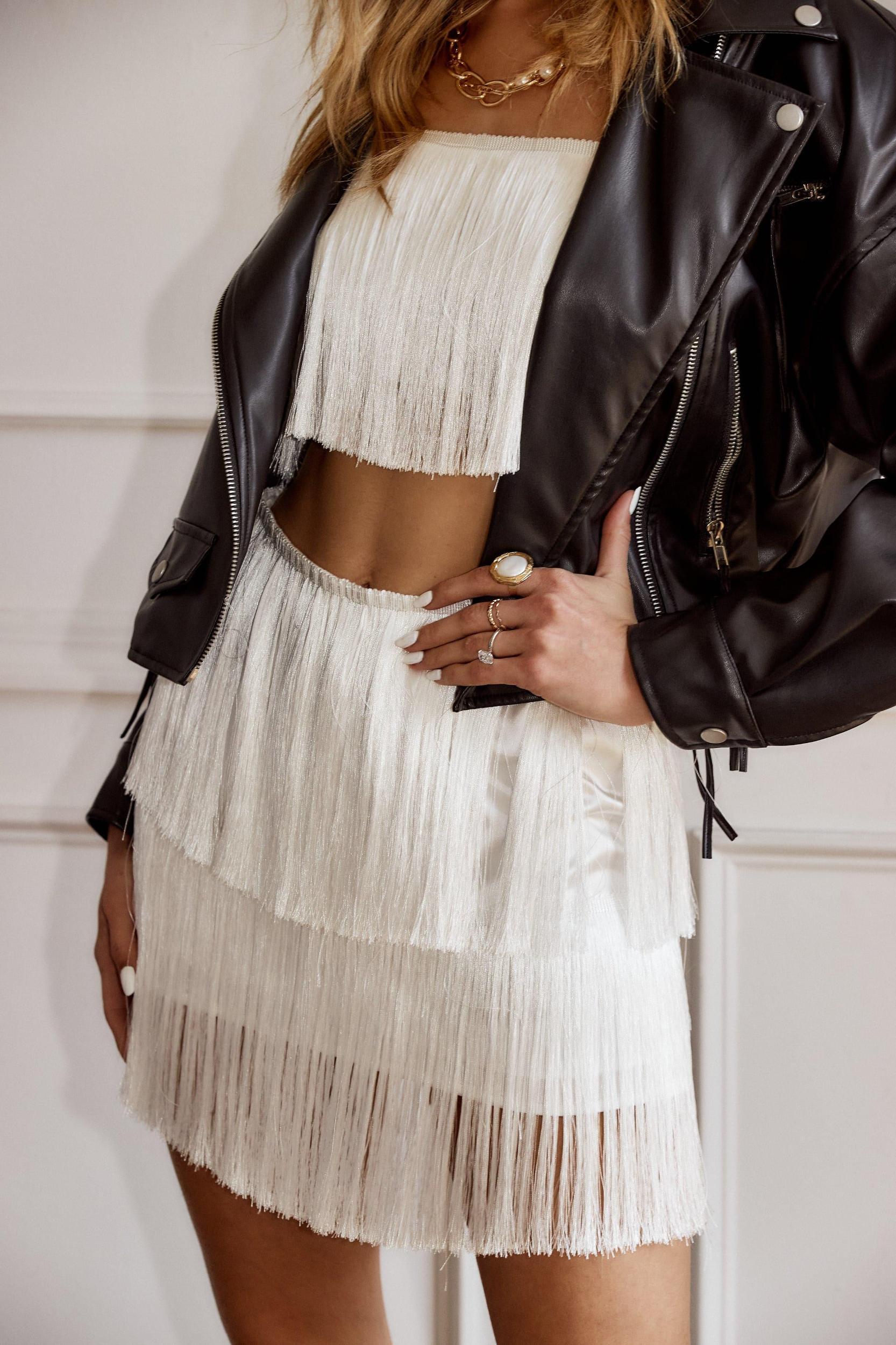 'Til Death Black Vegan Leather Jacket Product Image