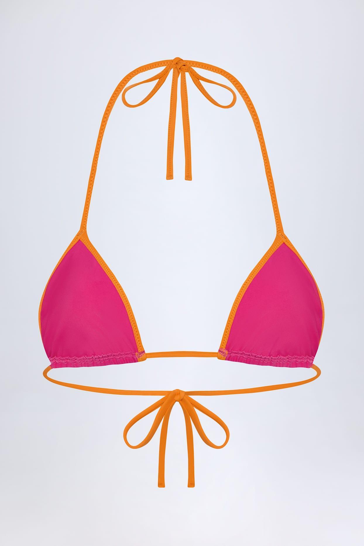 Cheeky Bikini Bottoms in Fuchsia Product Image