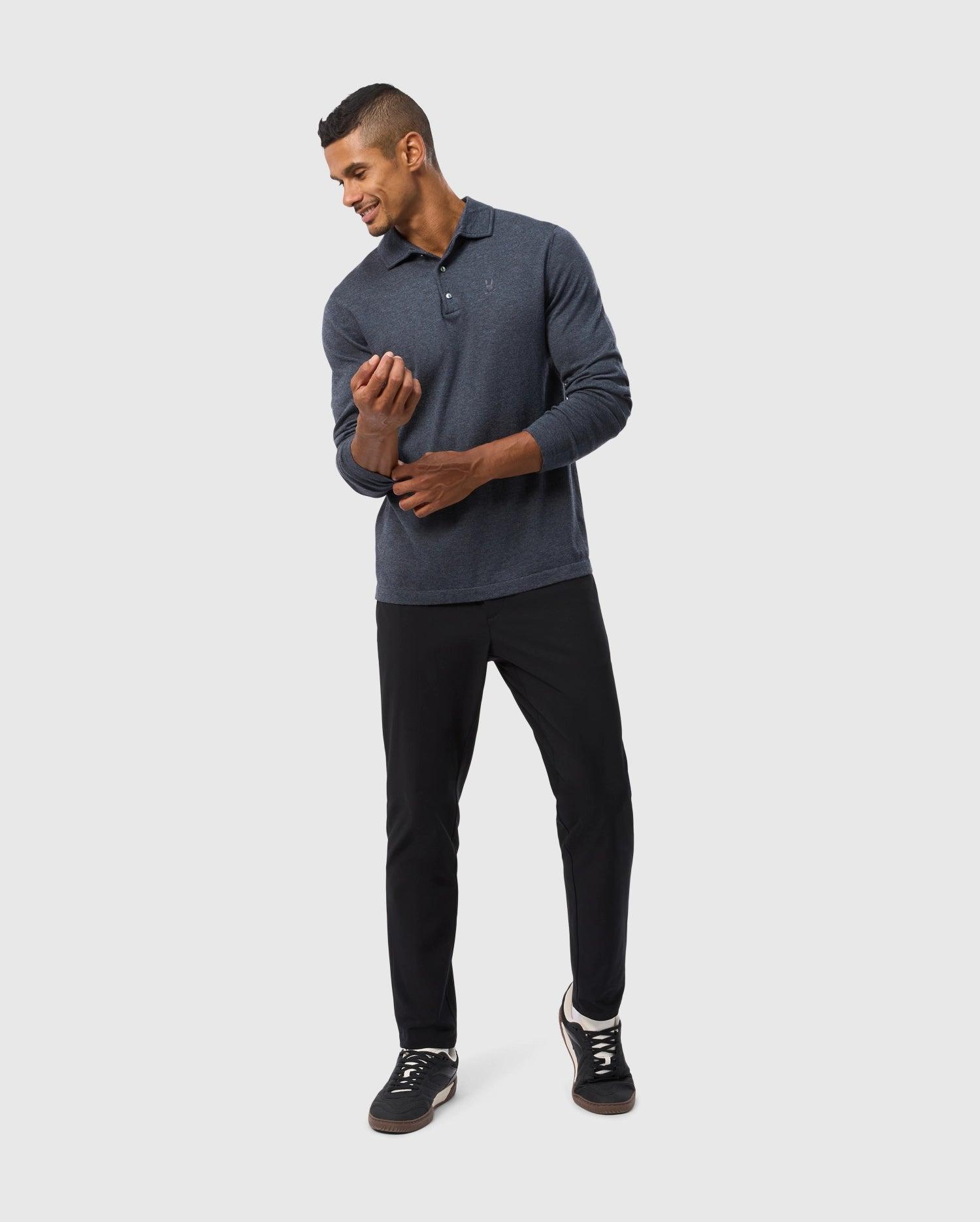 MENS BRADSHAW POLO SWEATER - B6E835D200 Male Product Image