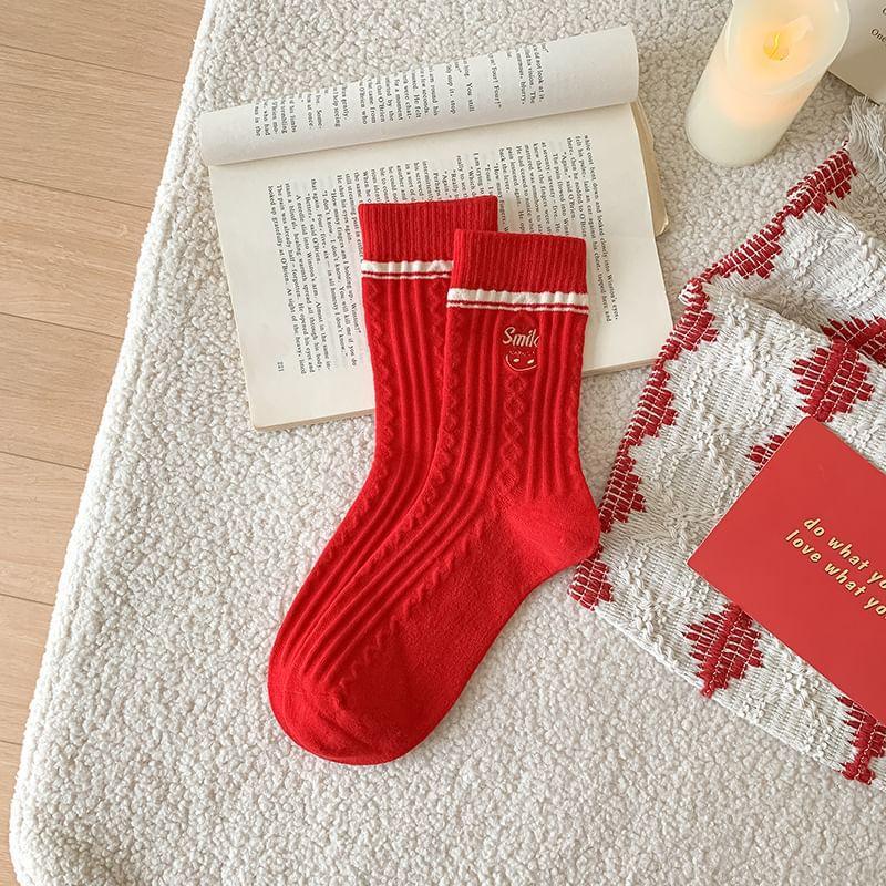 Striped Short Socks Product Image