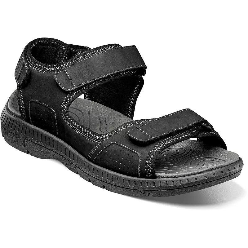 Nunn Bush Laguna Mens 3-Strap River Sandals Product Image