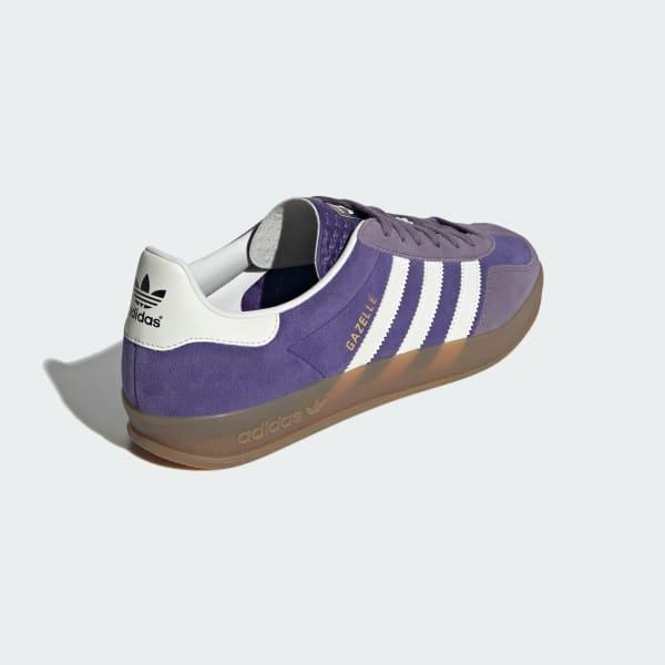 adidas Gazelle Indoor Shoes Collegiate Purple 4 Mens Product Image