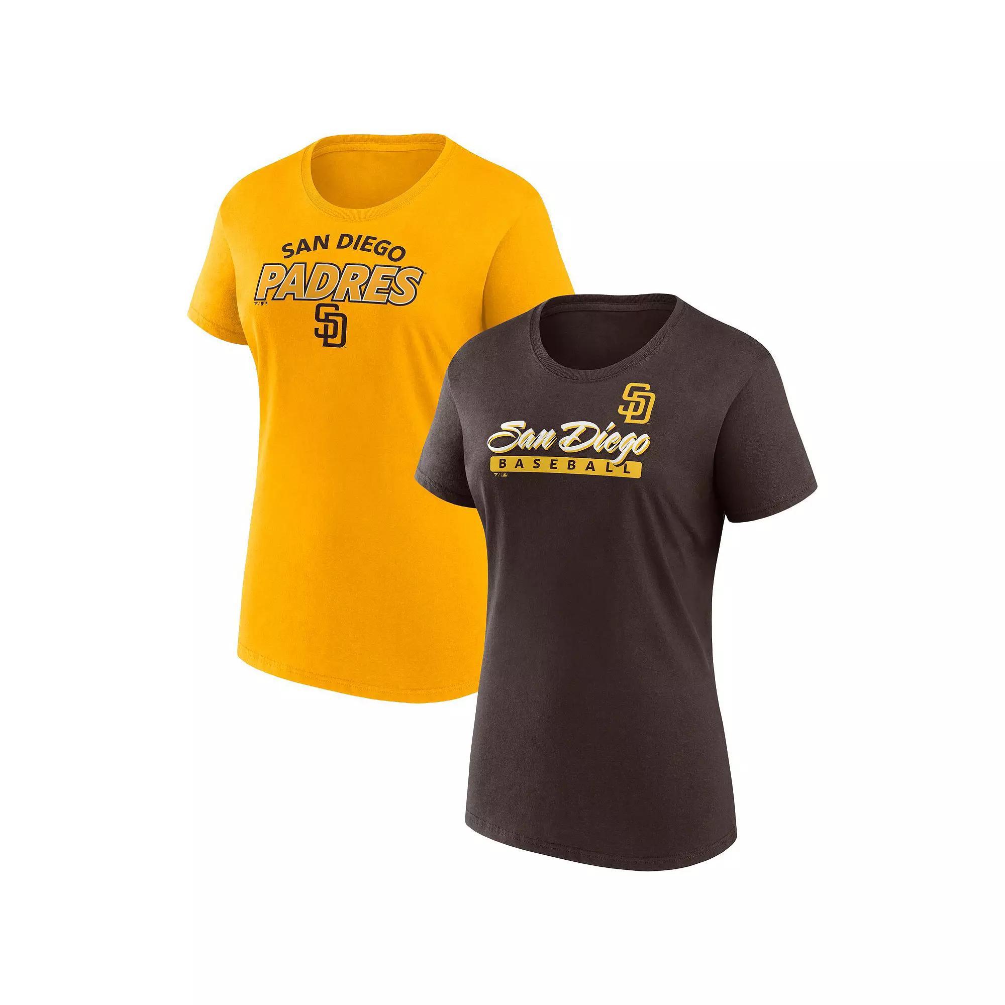 Women's Fanatics Branded Los Angeles Rams Risk T-Shirt Combo Pack, Size: Large, Blue Product Image