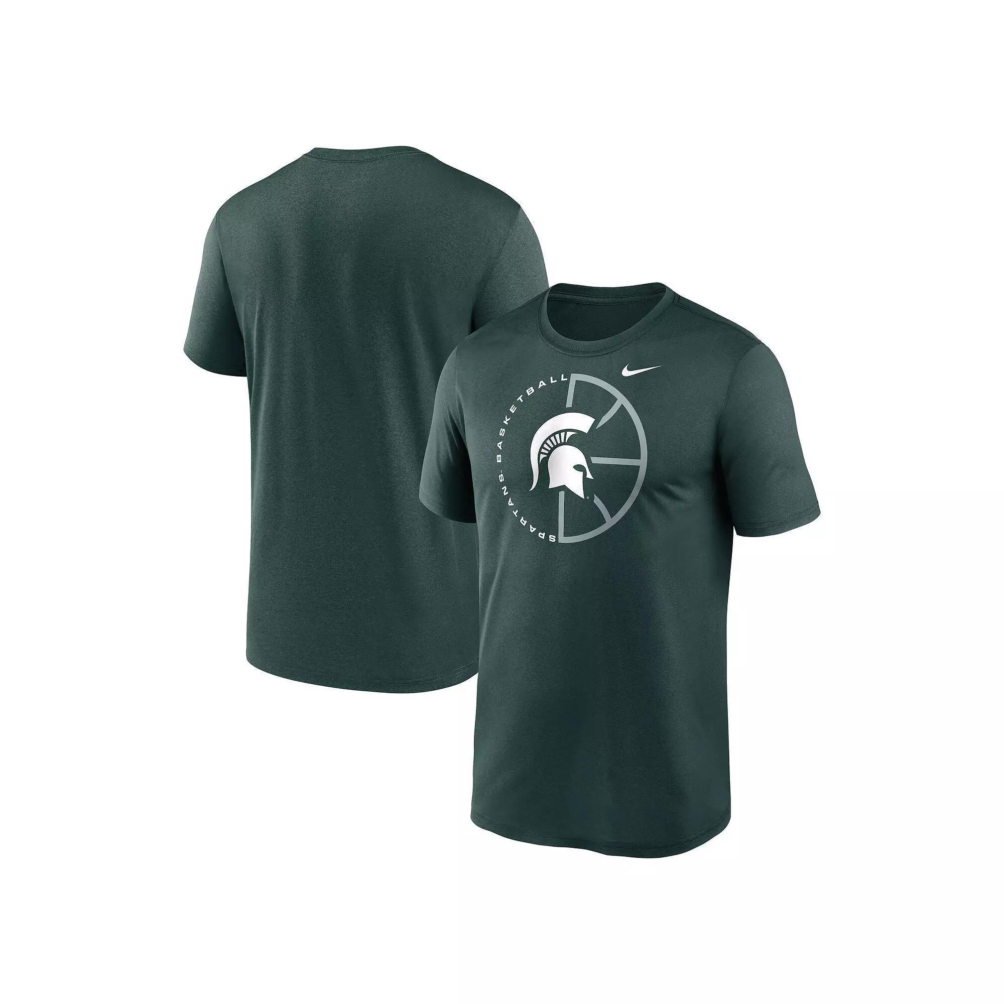 Mens Nike Michigan State Spartans Legend Basketball Icon Performance T-Shirt Product Image