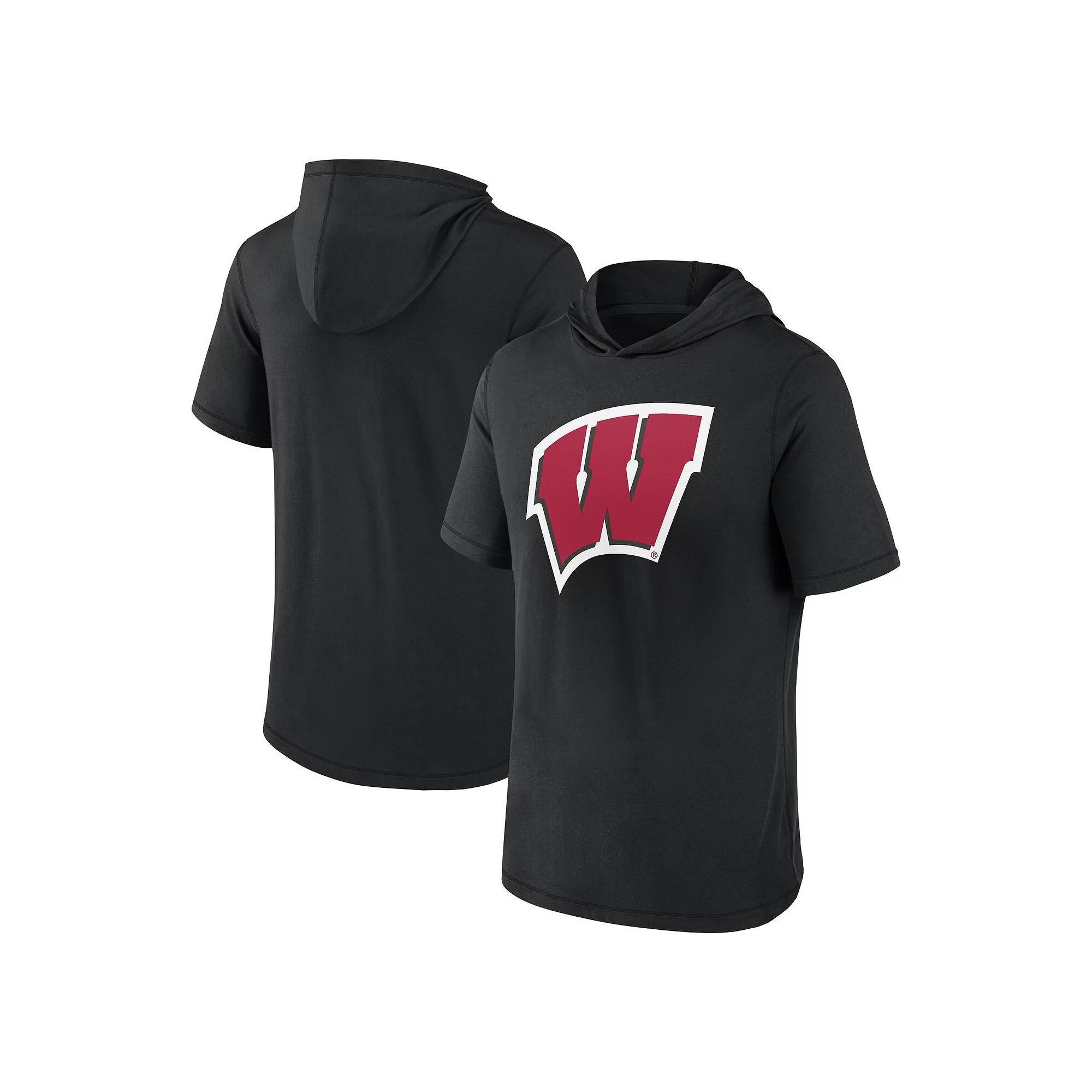 Men's Fanatics Branded  Black Oklahoma Sooners Primary Logo Hoodie T-Shirt, Size: Medium Product Image