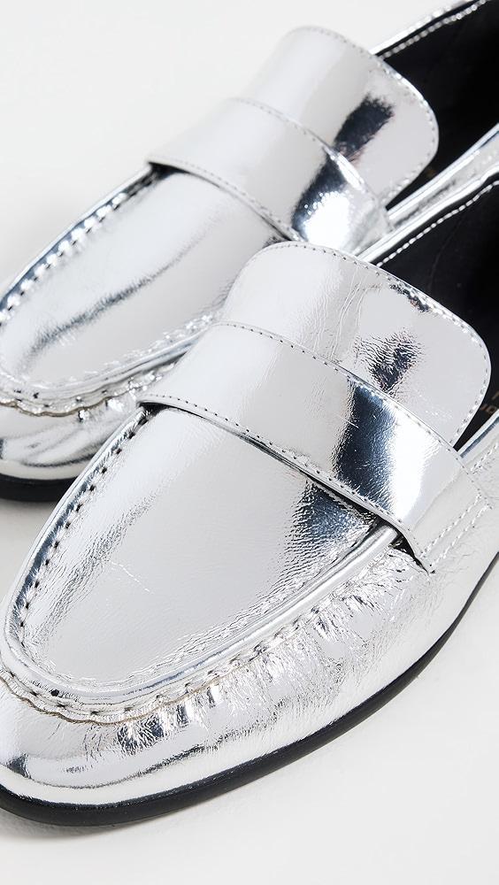 Black Suede Studio Arrow Flats | Shopbop Product Image
