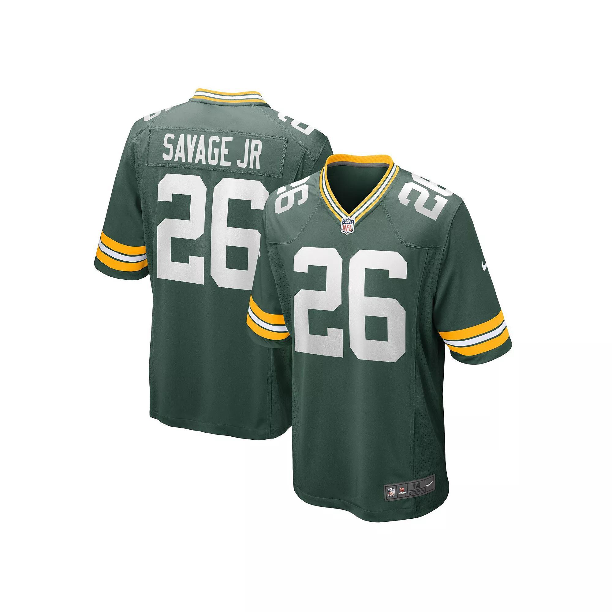 Men's Nike Darnell Savage Jr. Green Green Bay Packers Game Team Jersey, Size: 3XL Product Image
