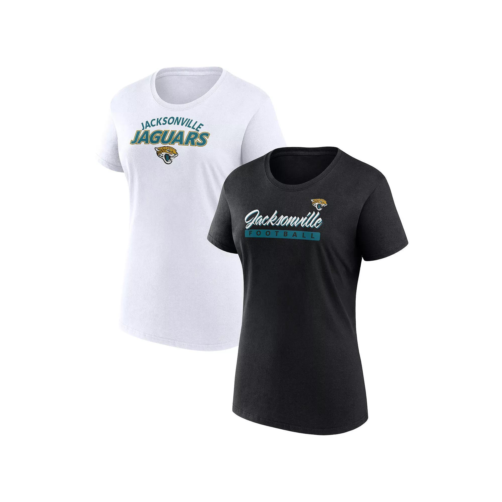 Women's Fanatics Branded Jacksonville Jaguars Risk T-Shirt Combo Pack, Size: XL, Black Product Image