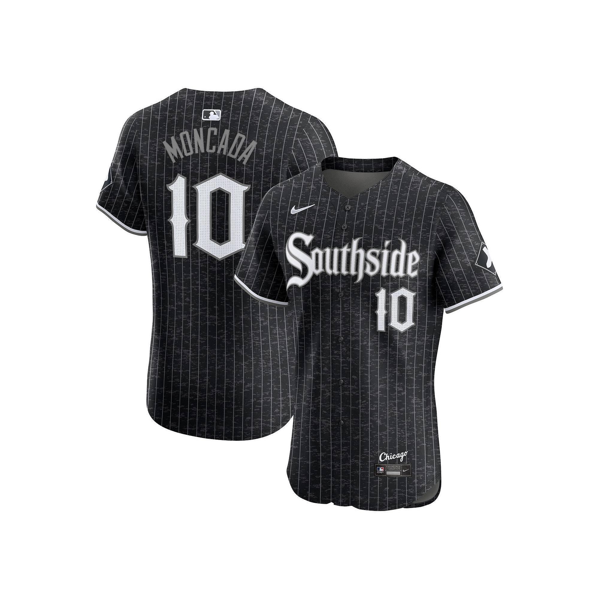 Mens Nike Yoan Moncada Chicago White Sox City Connect Elite Player Jersey Product Image