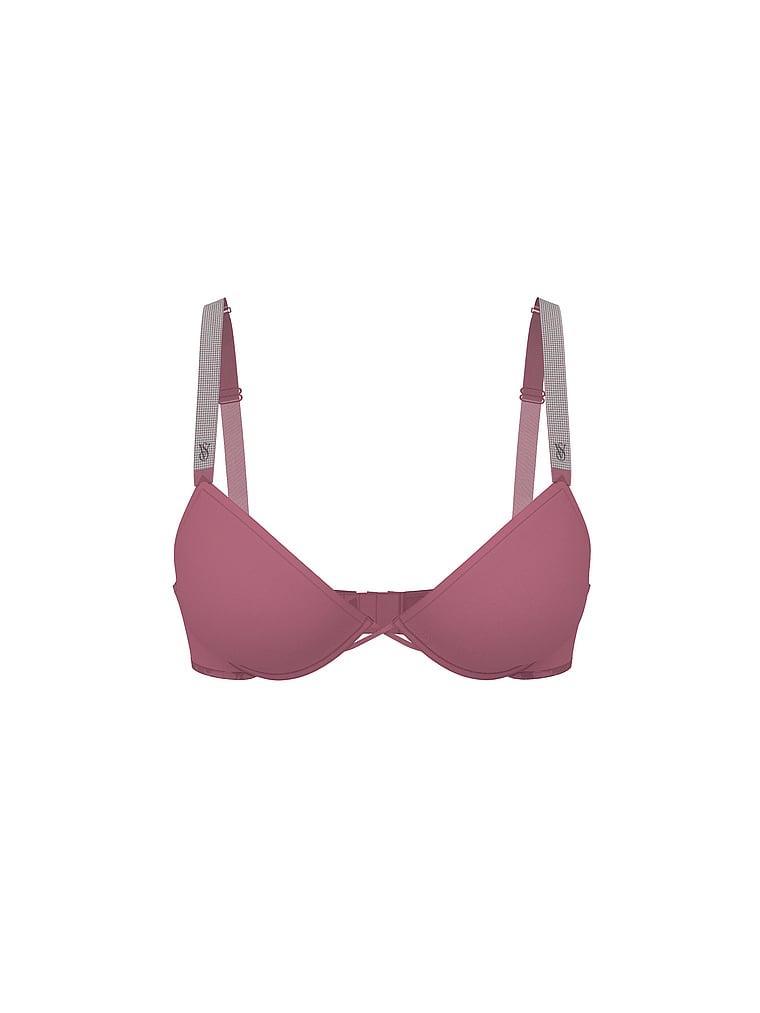 Sunset Ombré Shine Strap Lightly Lined Low-Cut Demi Bra Product Image