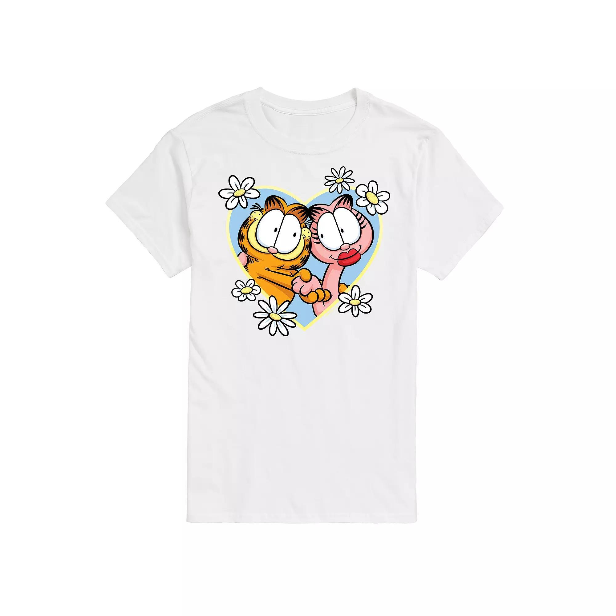 Big & Tall Garfield Arlene Heart Graphic Tee, Mens Product Image