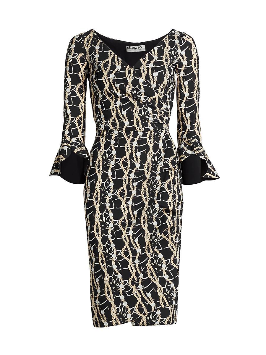 Womens Triana Gathered Floral Dress Product Image