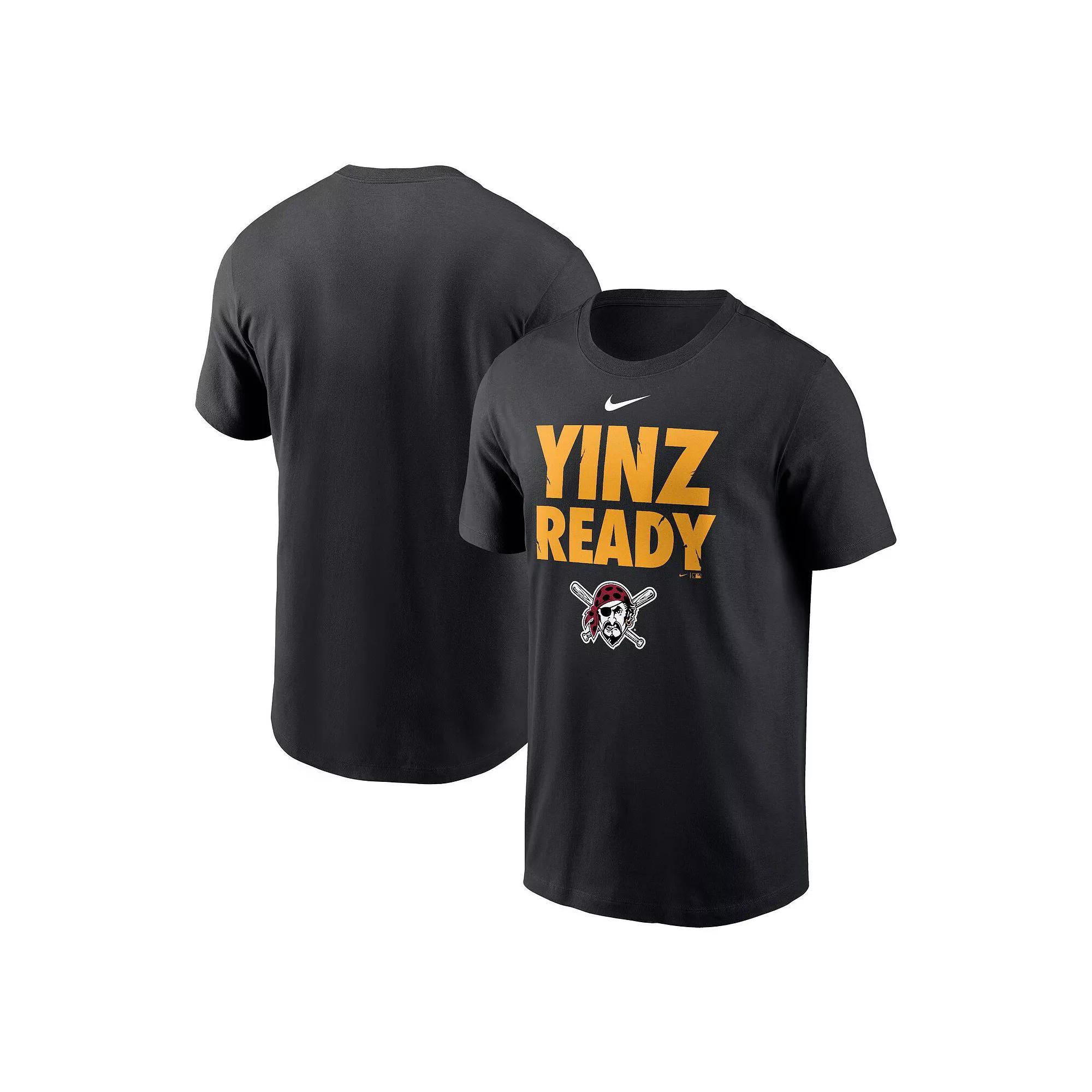Men's Nike Black Pittsburgh Pirates Local Home Town T-Shirt, Size: Medium Product Image