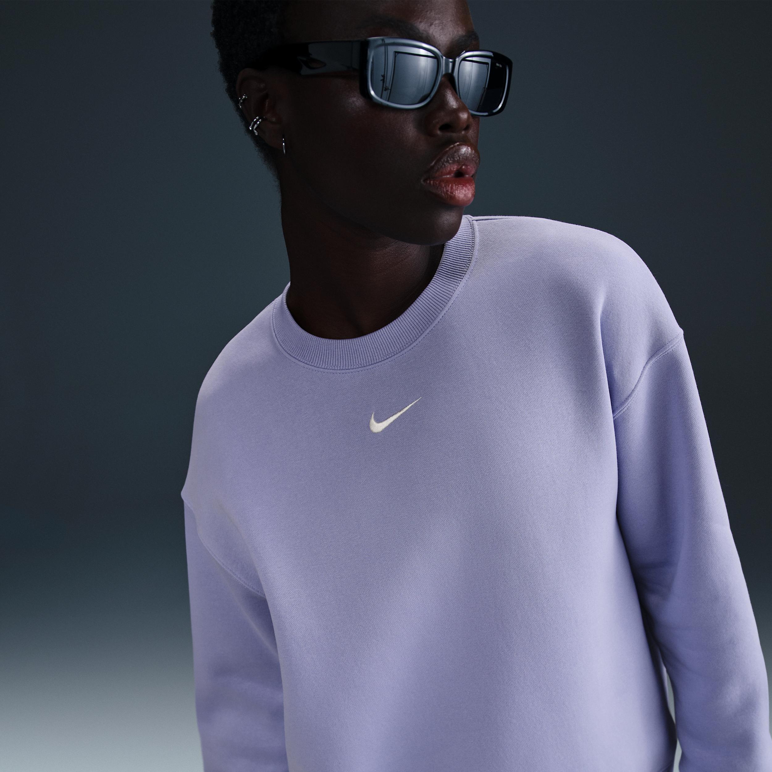 Nike Sportswear Phoenix Fleece Women's Oversized Crew-Neck Sweatshirt Product Image