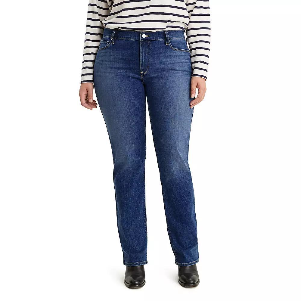 Plus Size Levis Classic Straight Jeans, Womens Product Image