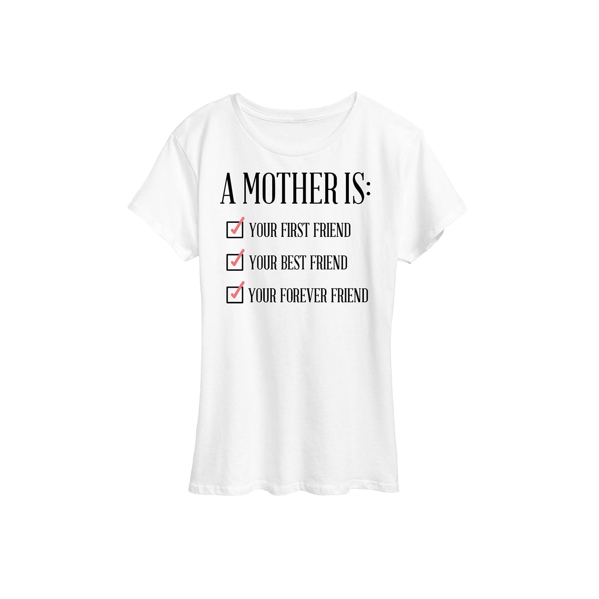 Womens A Mother Is Graphic Tee Product Image