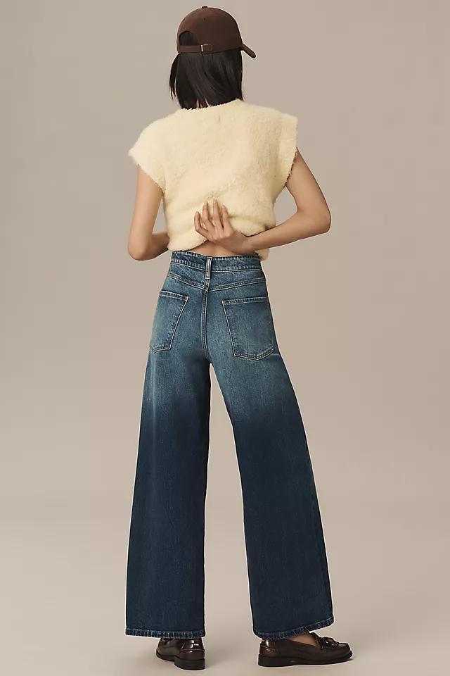 Pilcro Slouchy High-Rise Wide-Leg Jeans Product Image