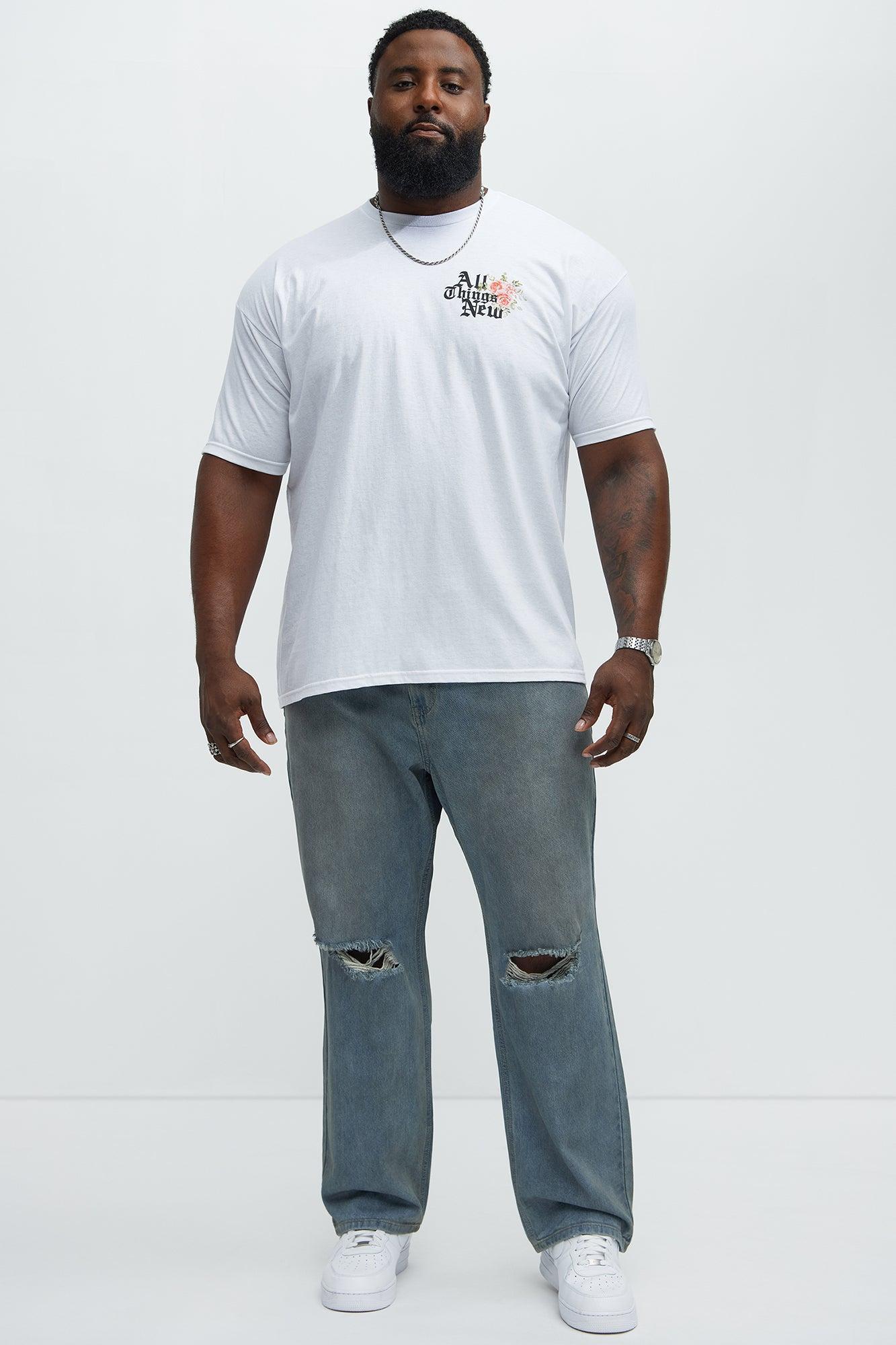 All Things New Short Sleeve Tee - White Product Image