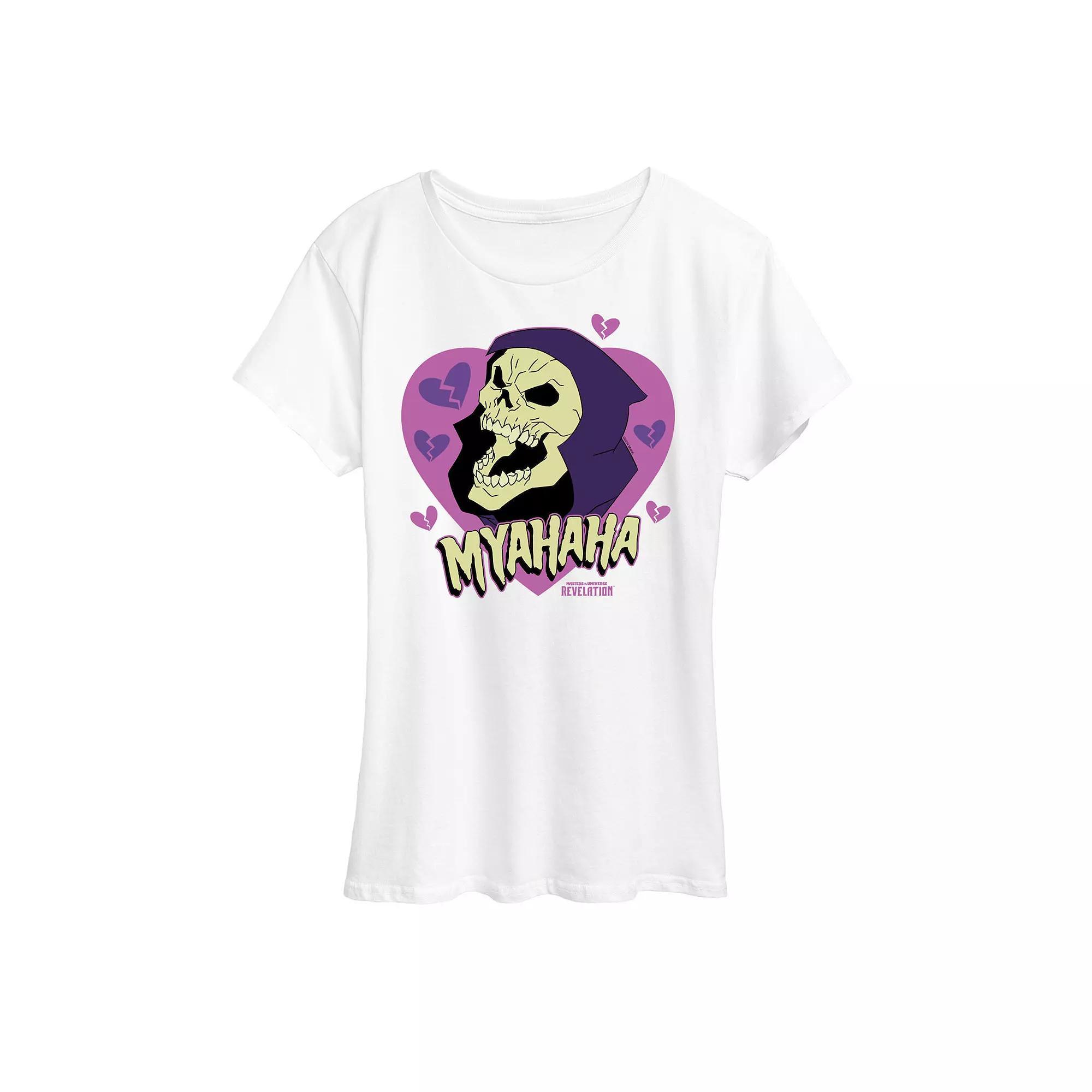 Womens Masters of the Universe Hearts Graphic Tee Product Image