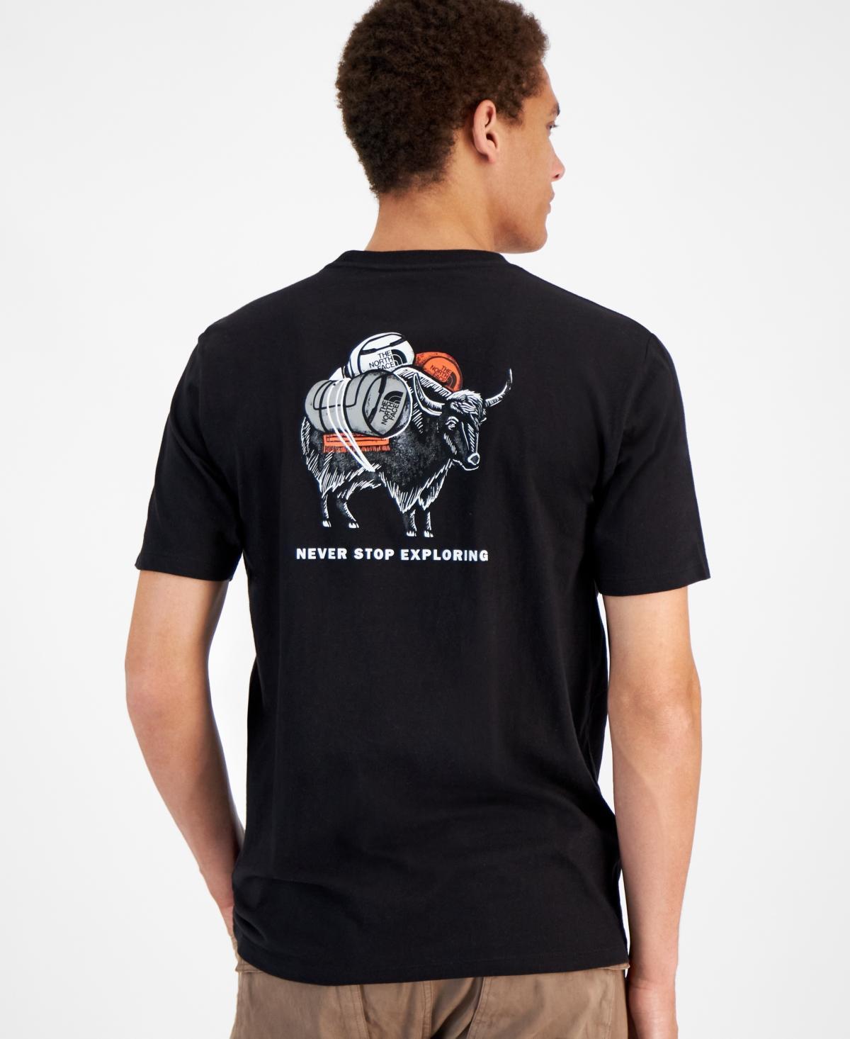 The North Face Mens Yak Standard-Fit Graphic T-Shirt Product Image