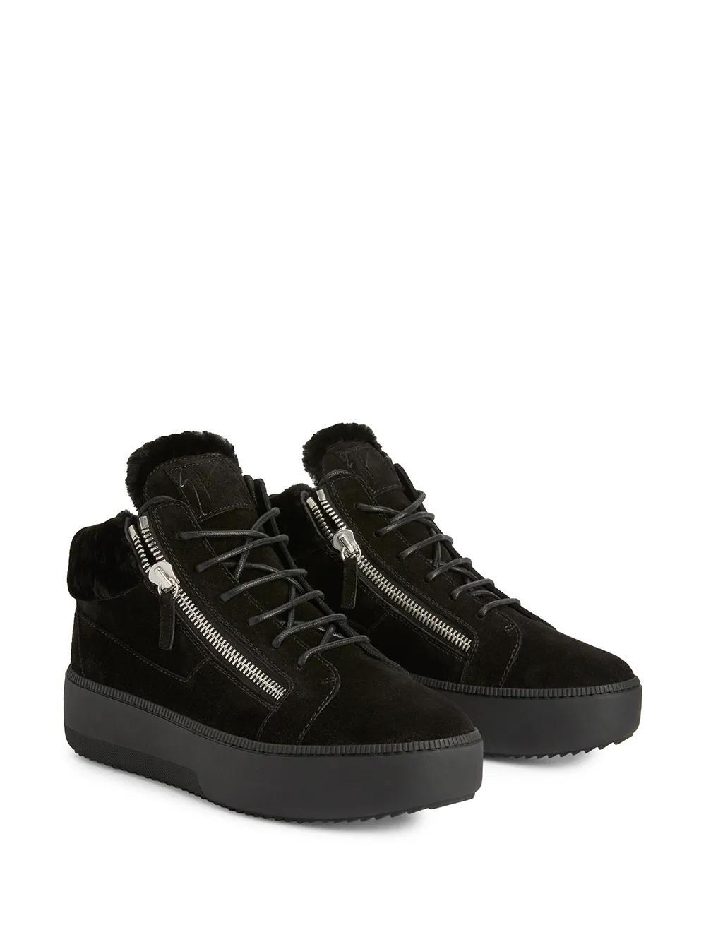 Kriss suede platform sneakers Product Image