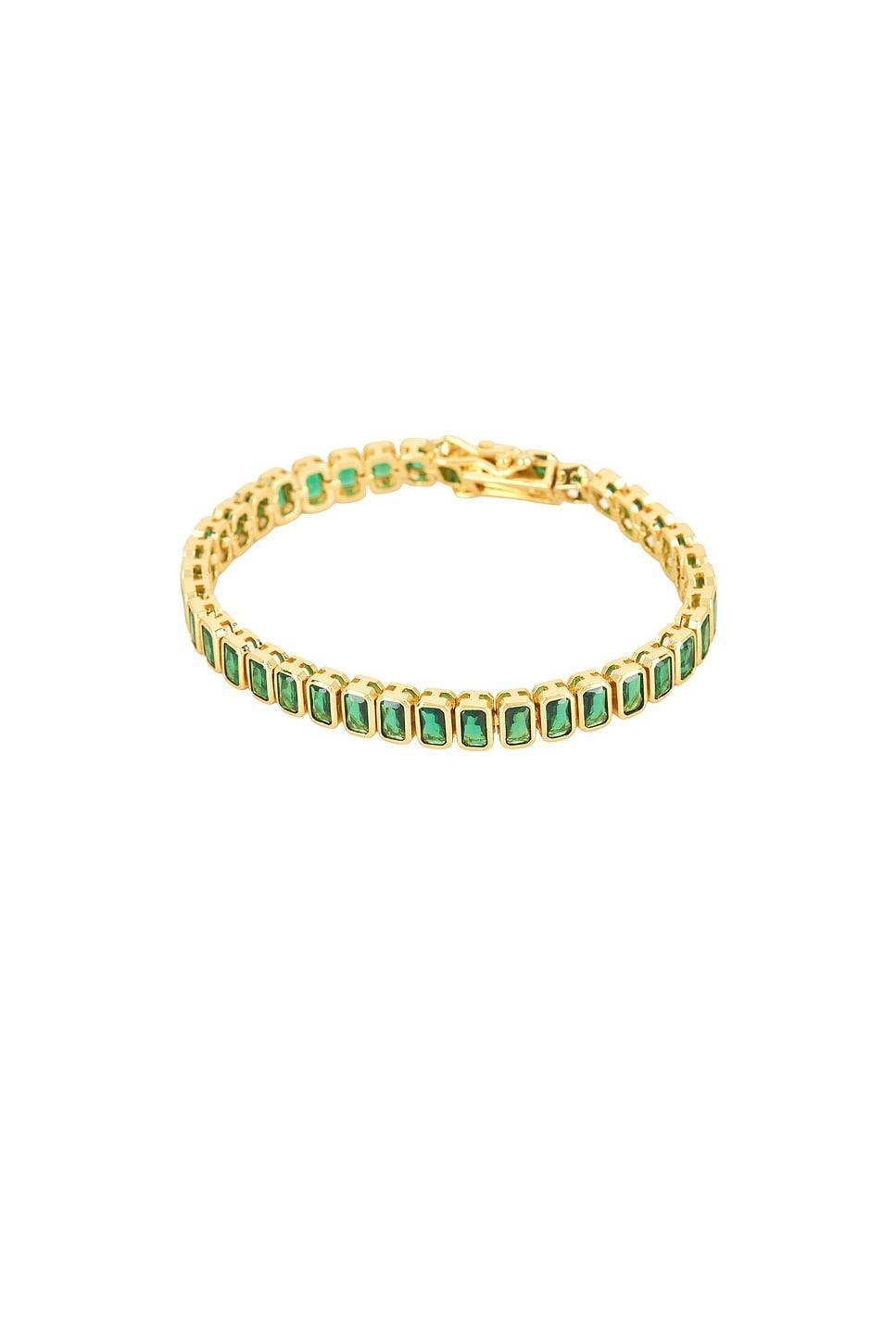 Esmi Rectangle Tennis Bracelet BRACHA Product Image