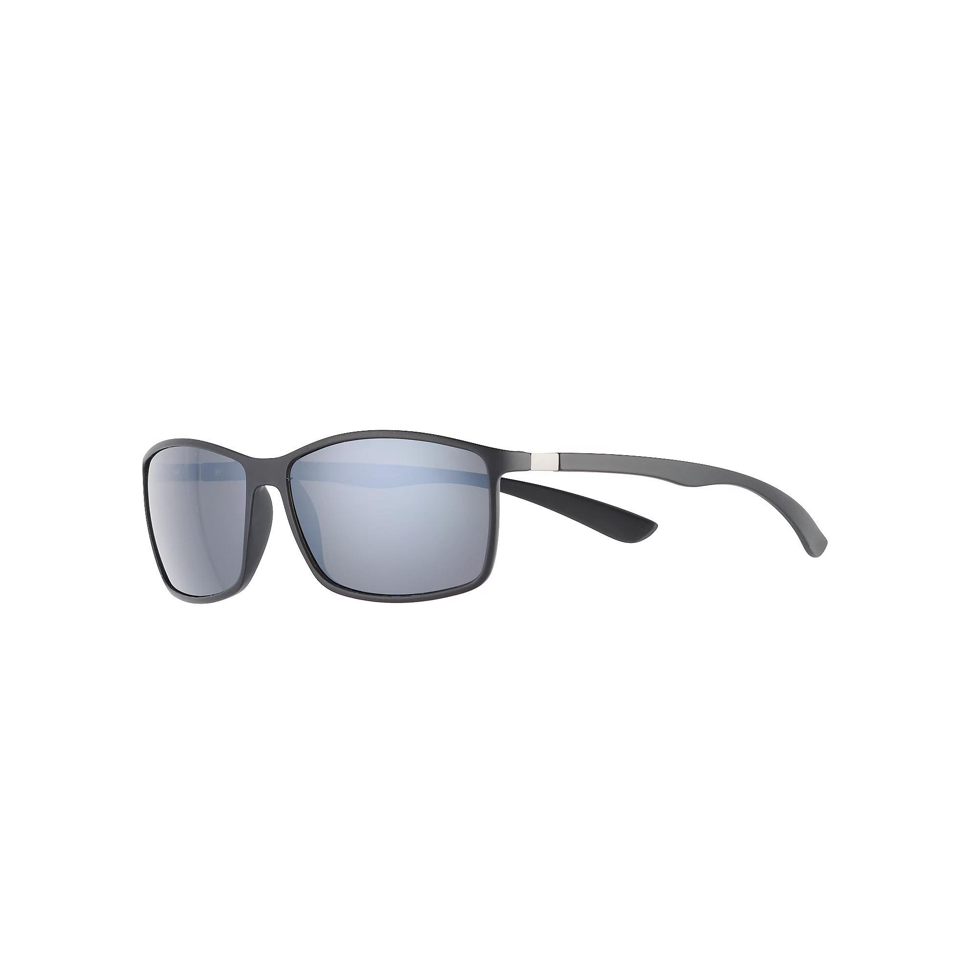 Men's Tek Gear® 62mm Sport Square Polarized Sunglasses, Black Product Image