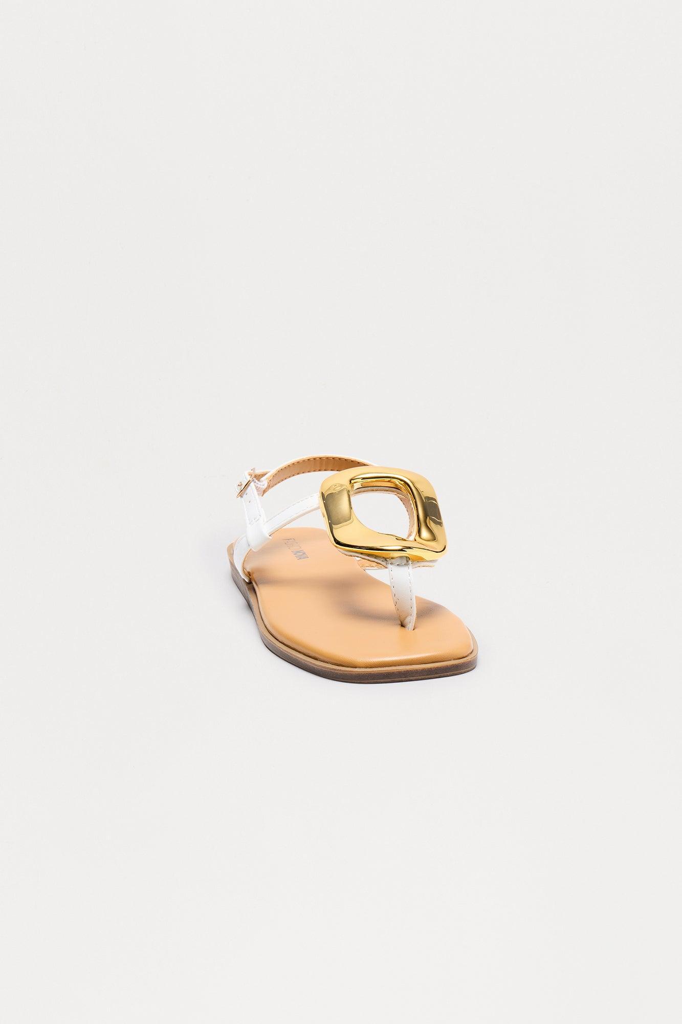 Bali Babe Sandals - White Product Image
