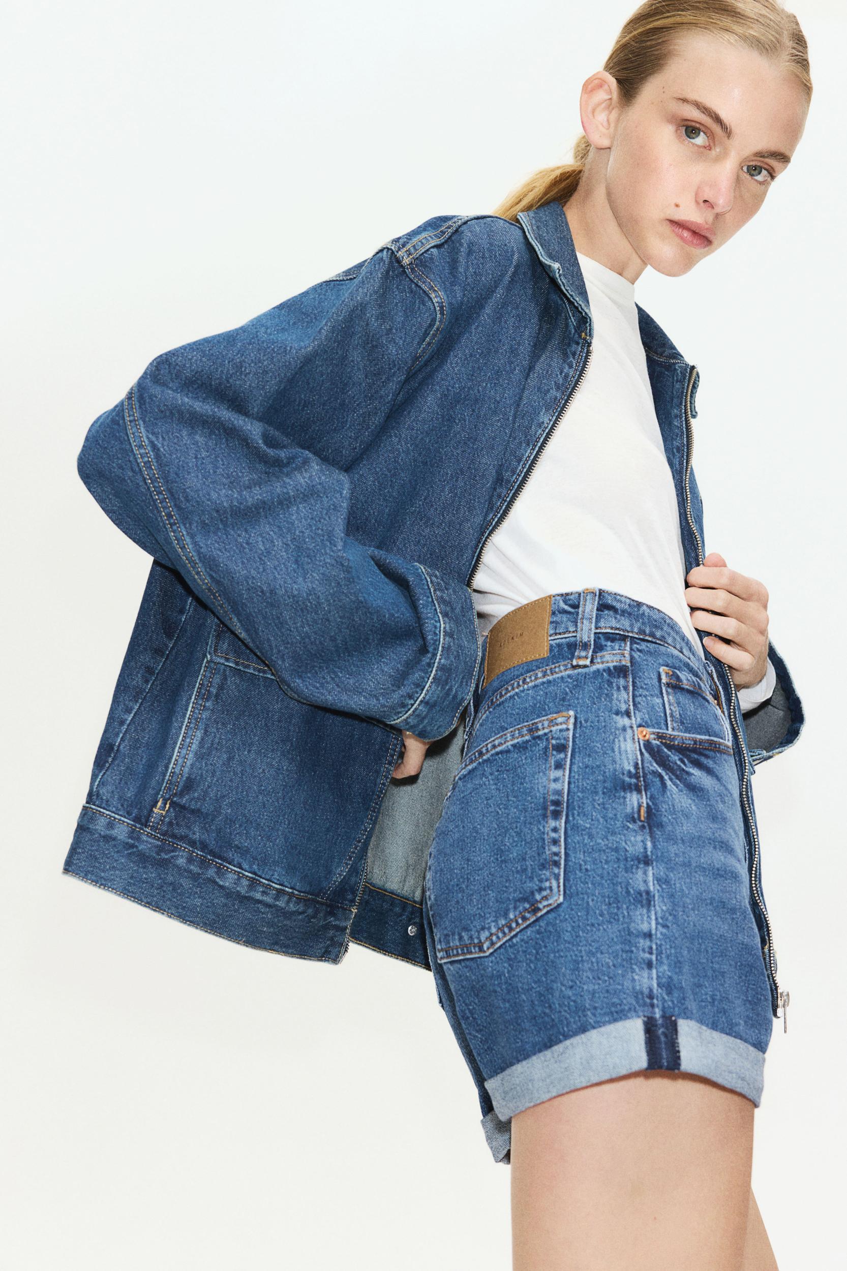 Mom Ultra High Denim shorts Product Image