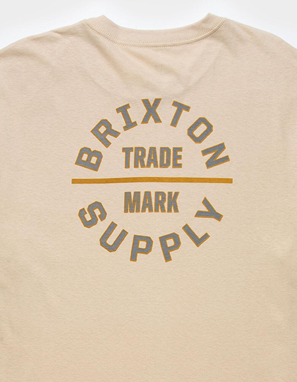 BRIXTON Oath V Mens Tee - Cream/Multi Product Image