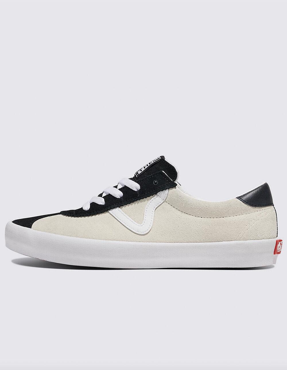 VANS Sport Low Suede Shoes - WHT/BLK Product Image